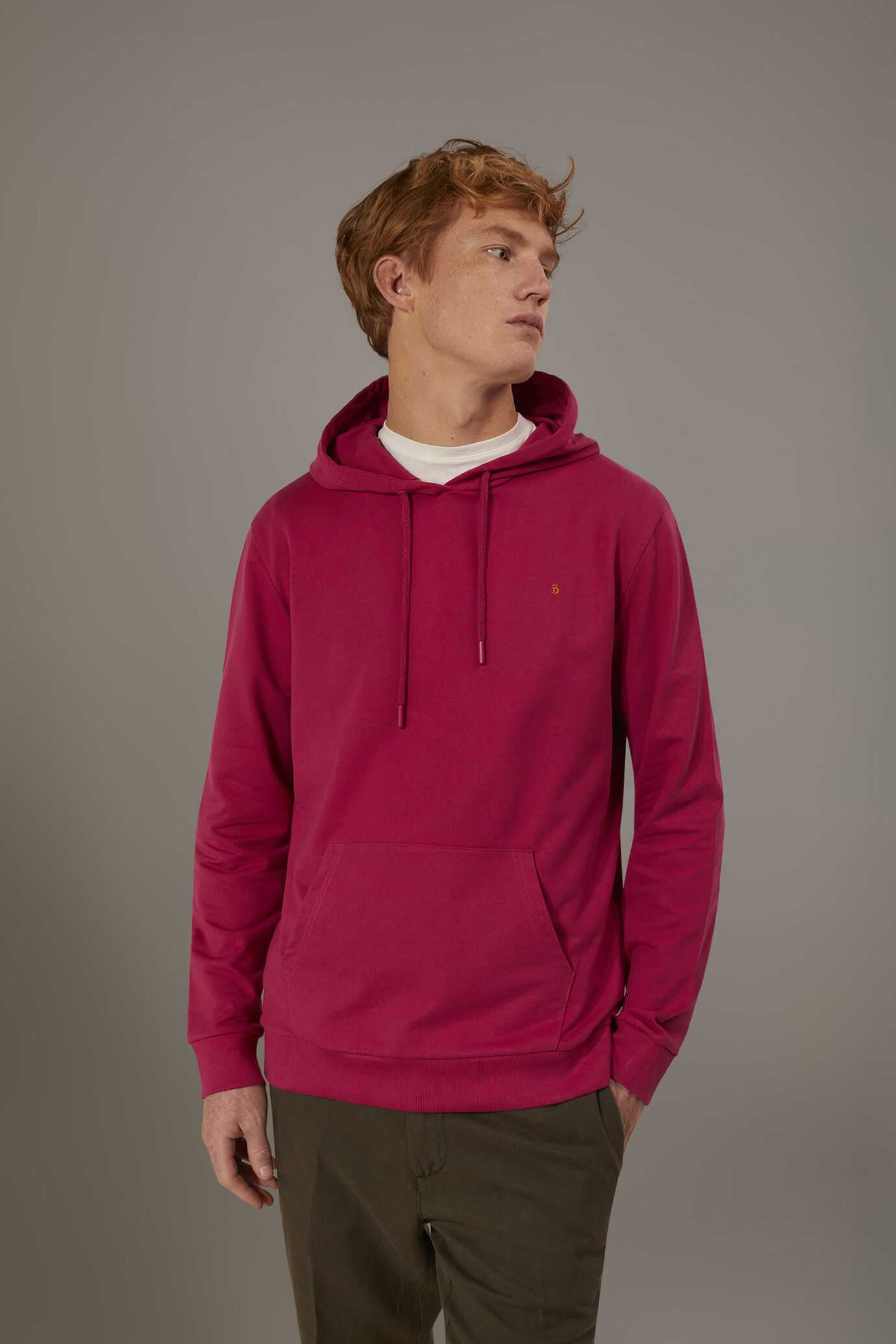 Hoodie sweatshirt 100% cotton image number 1
