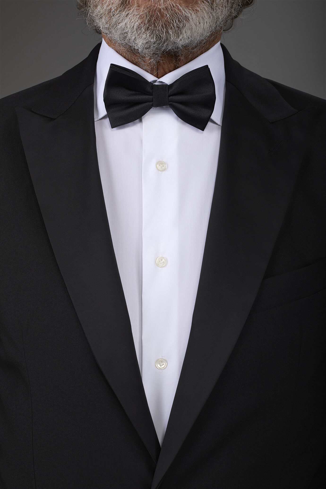 Nœud papillon uni pour homme