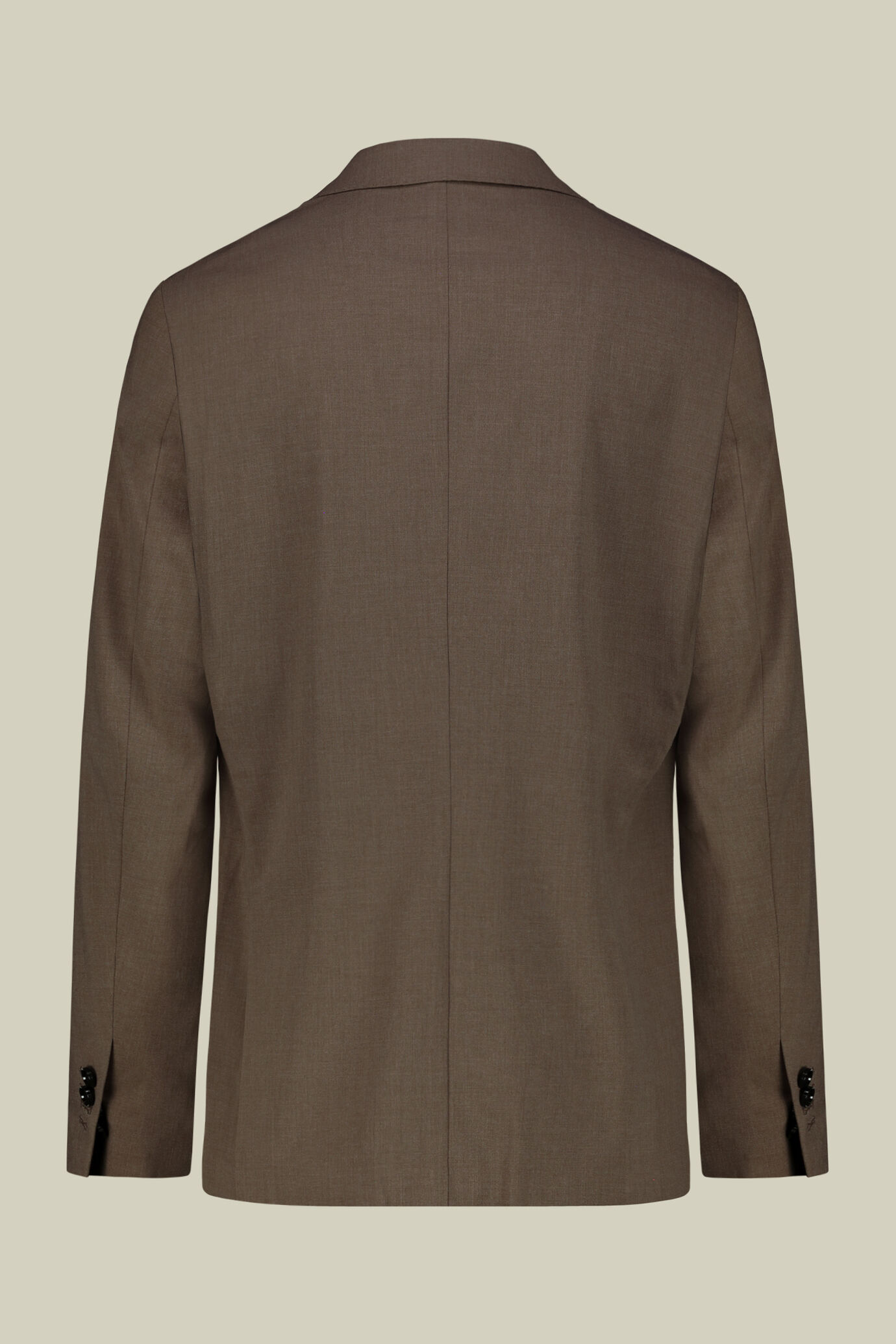 Abito uomo monopetto con pantalone ad una pinces in tessuto bi-stretch image number 5