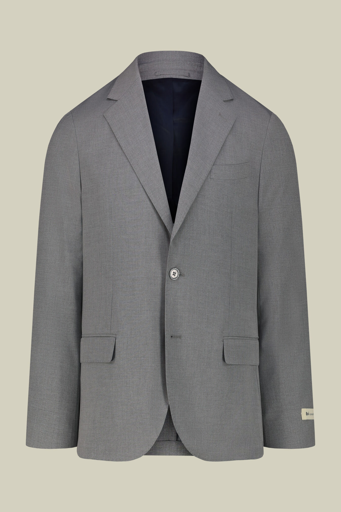 Abito uomo monopetto Bi-Stretch no stiro regular fit