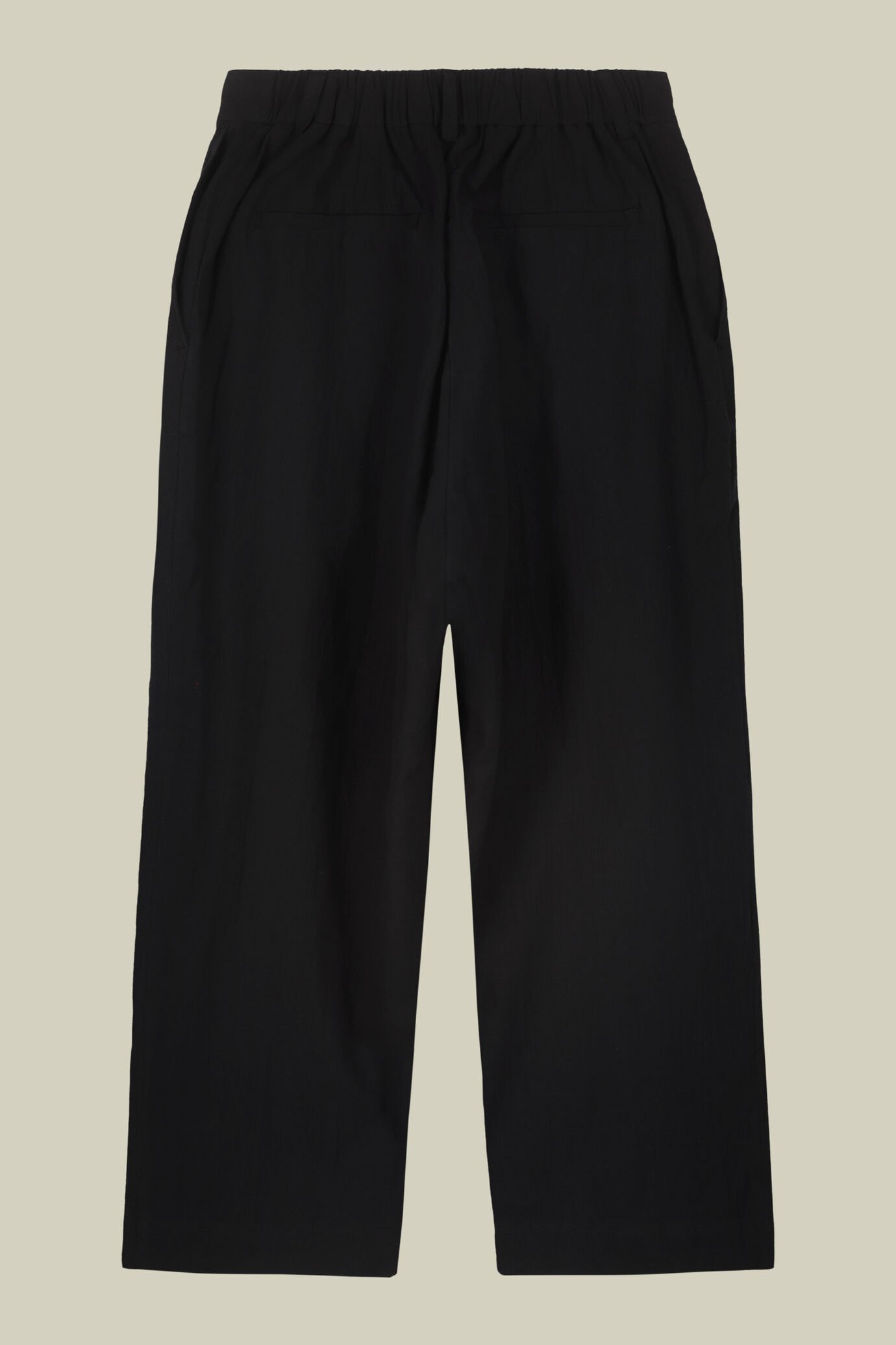 Weite Damenhose mit zwei Abnähern aus 100 % Baumwolle image number 5