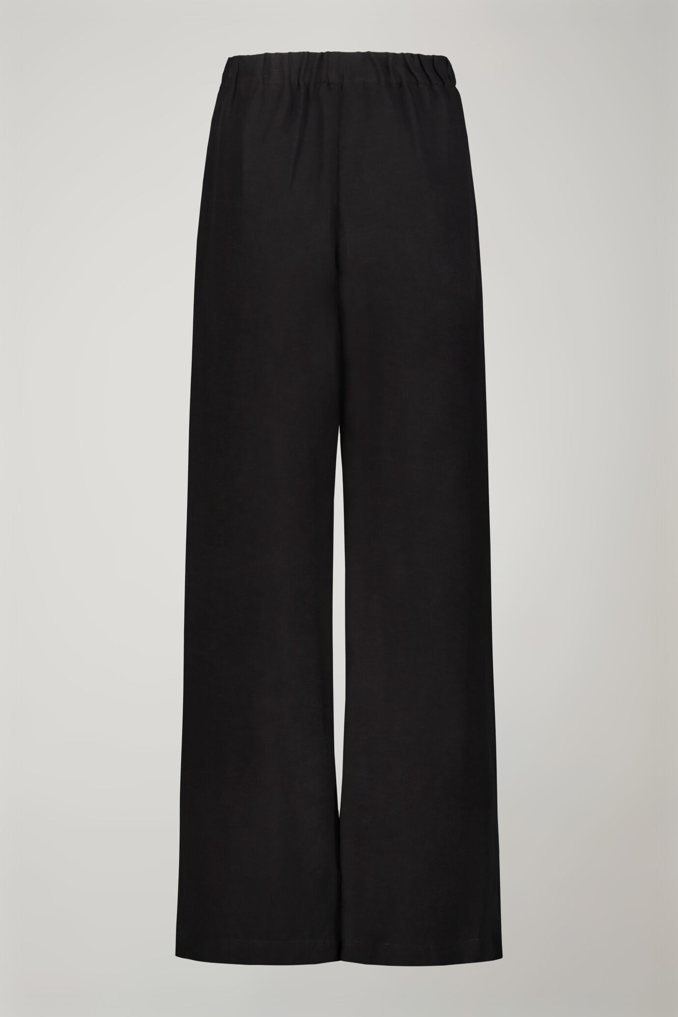 Damenhose mit weitem Bein Leinenmischung image number 1