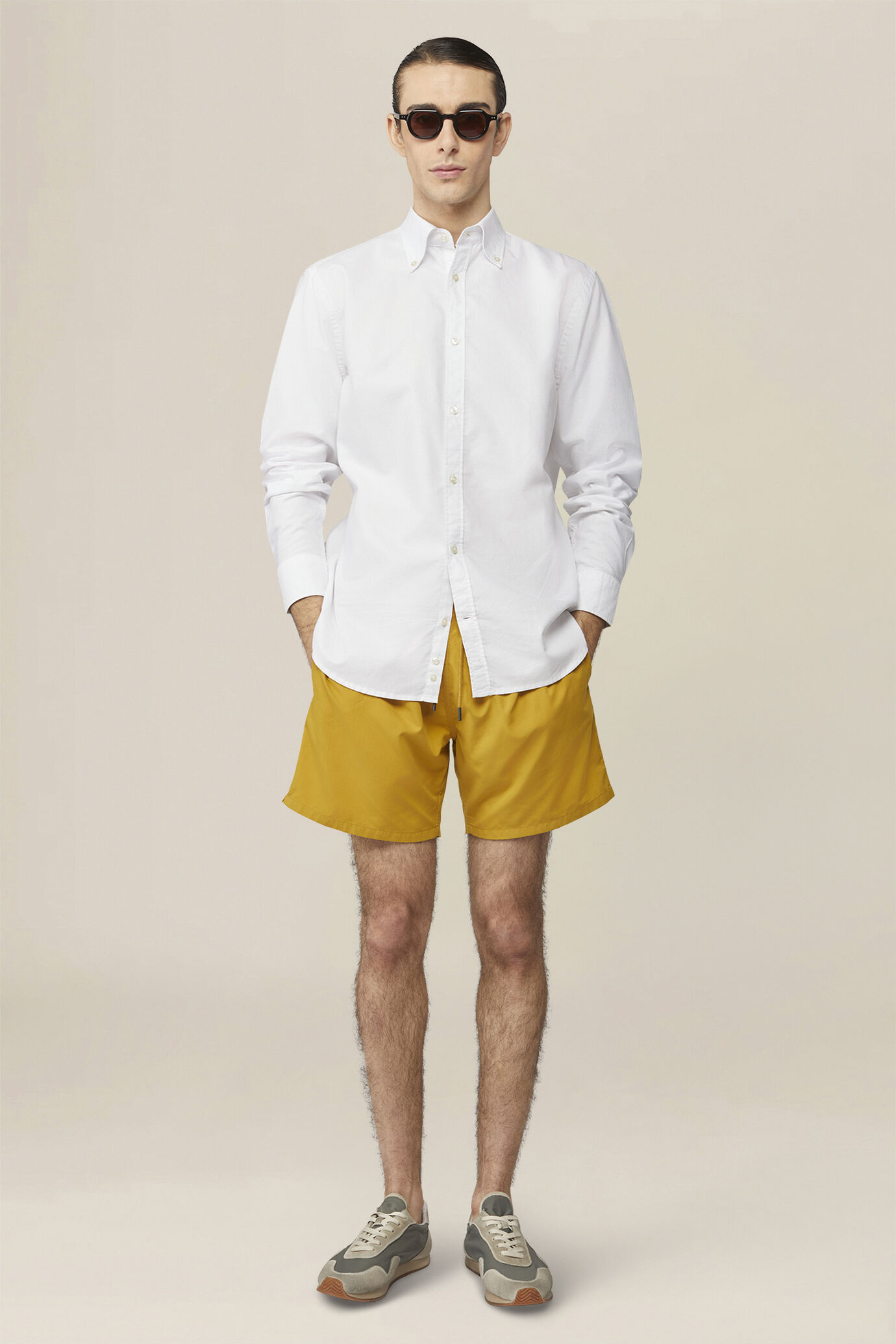 Men's plain swim shorts image number 0