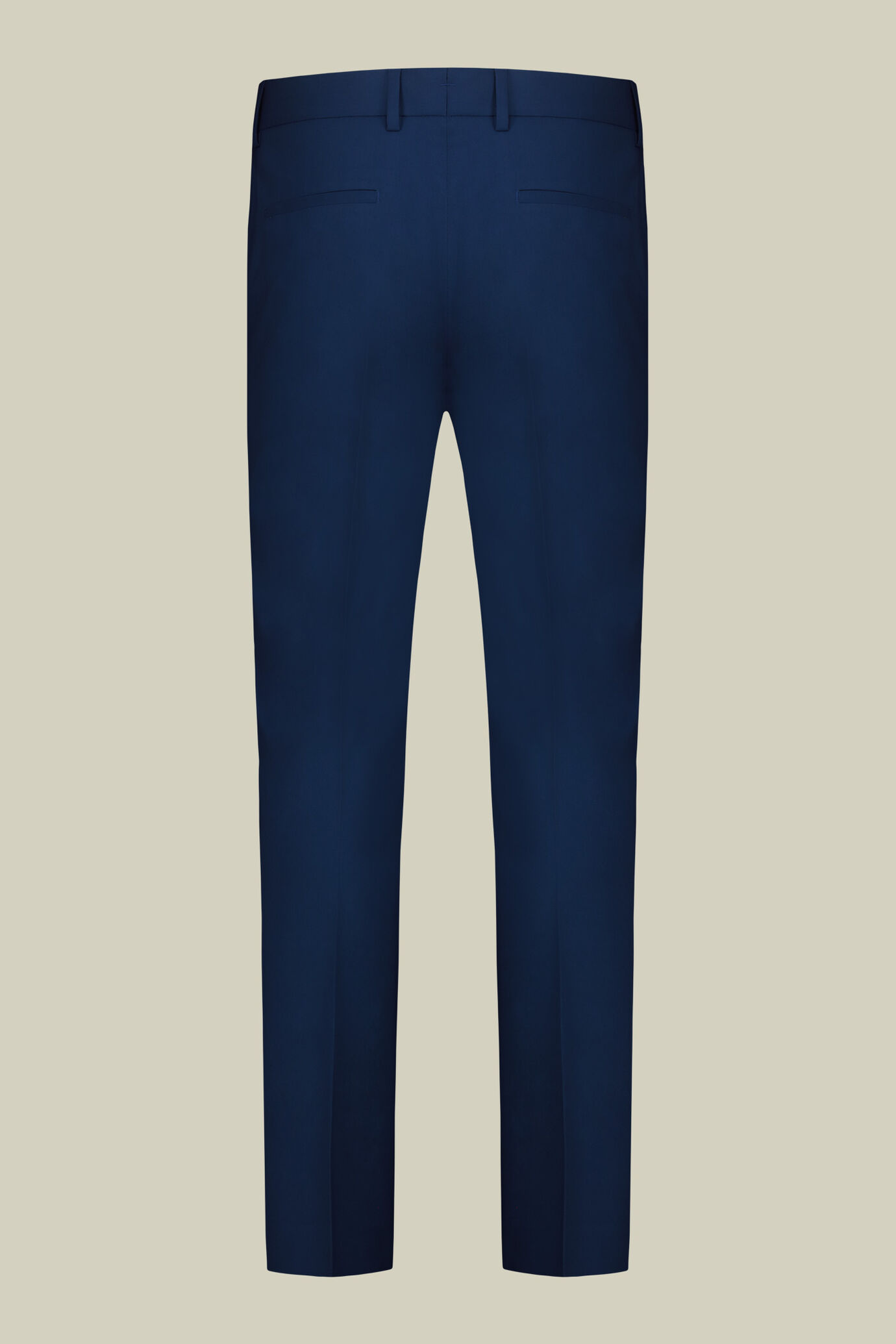 Men's single-breasted suit in plain weave fabric, regular fit image number 3