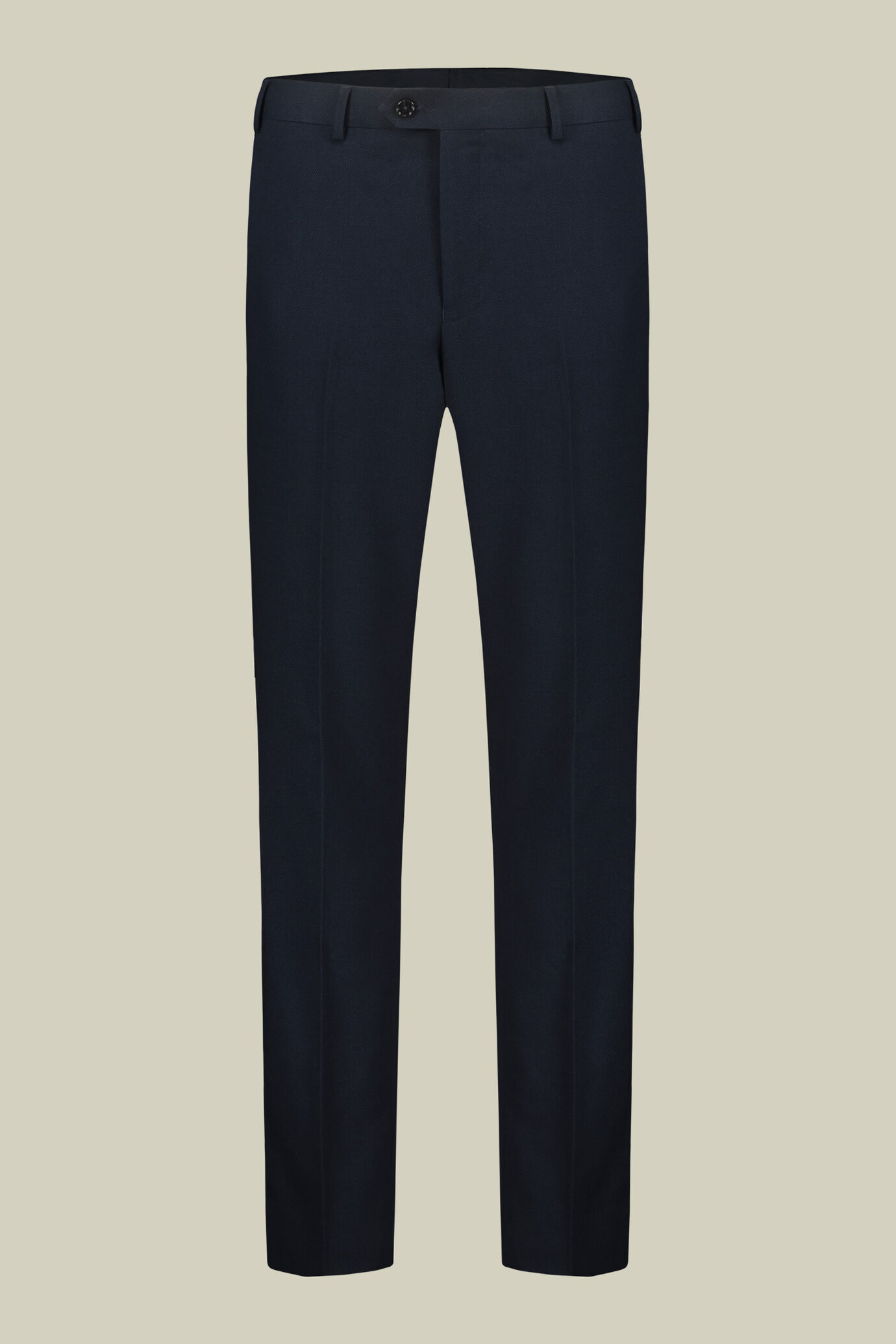 Men's regular fit single-breasted suit in birdseye fabric image number 6