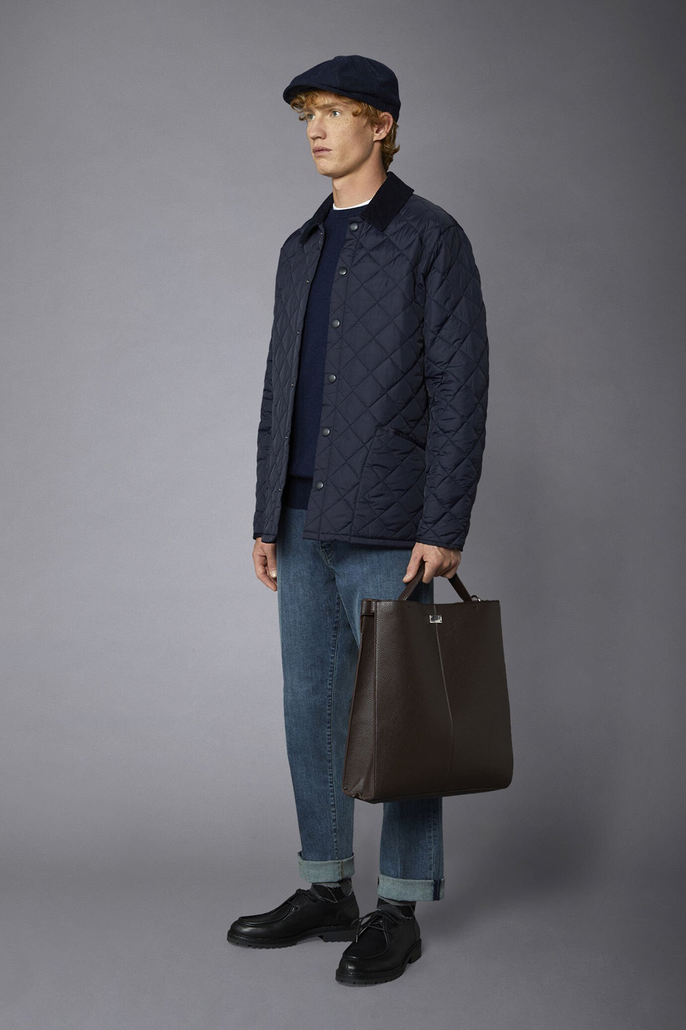 Giacca uomo trapuntata imbottita regular fit image number 1