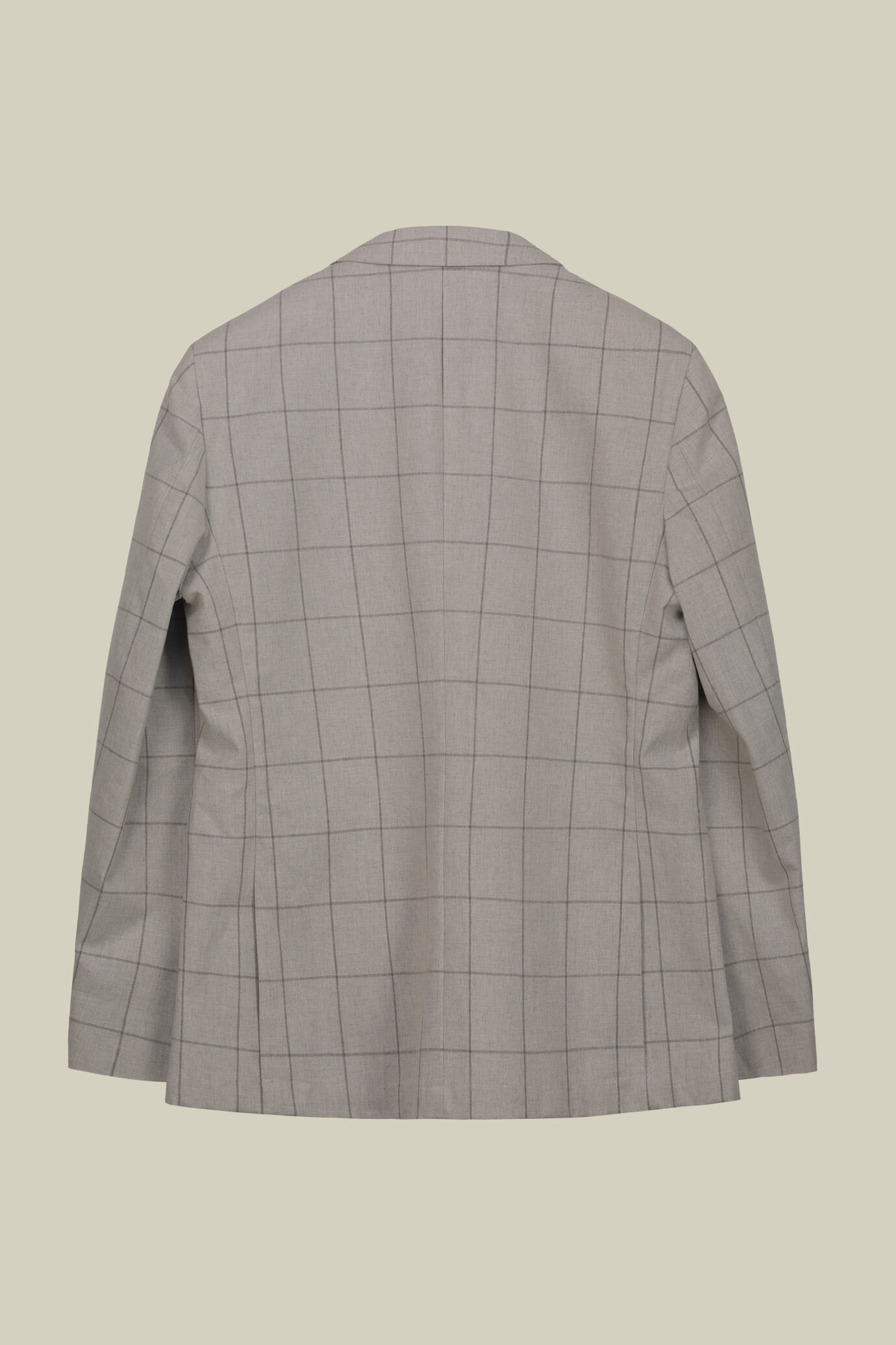 Men's jacket with check pattern 100% cotton image number 1