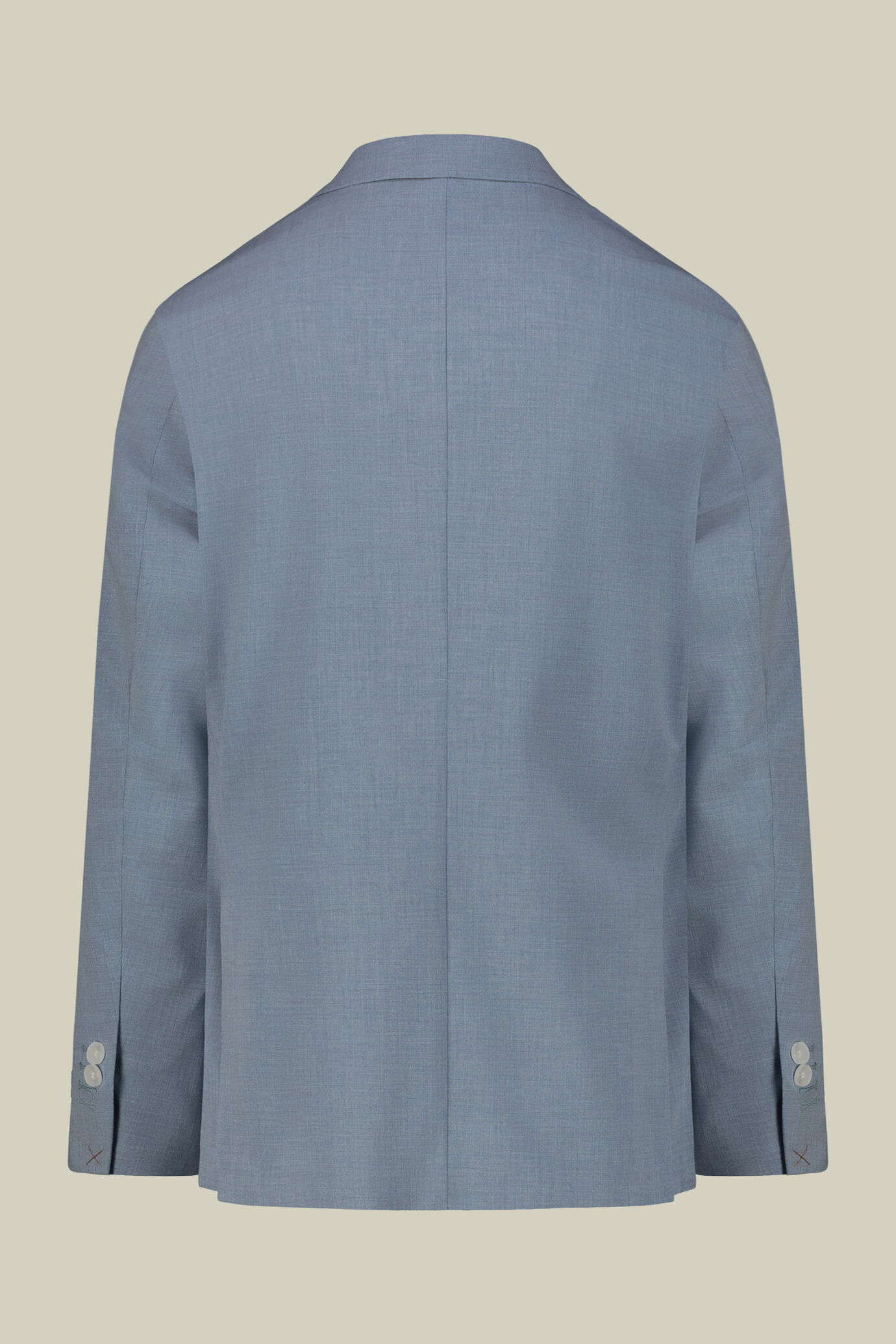 Single-breasted men's suit with single-pleat trousers in two-way stretch fabric image number 5