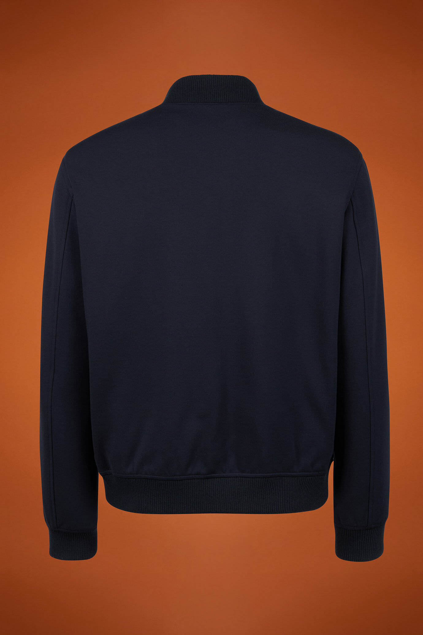 Bomber uomo tessuto in jersey comfort fit image number 5