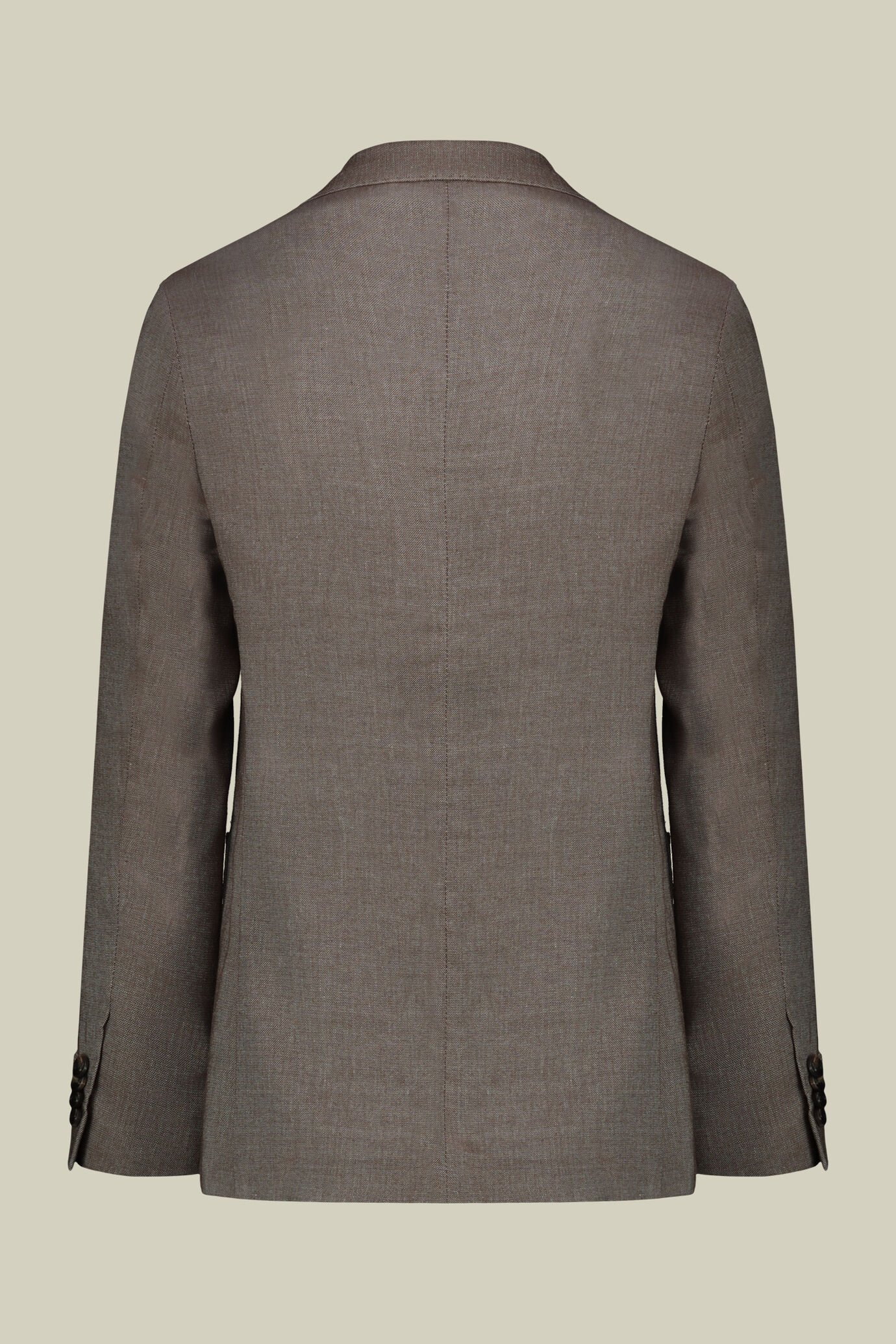 Men's single-breasted suit in linen blend, regular fit image number 1