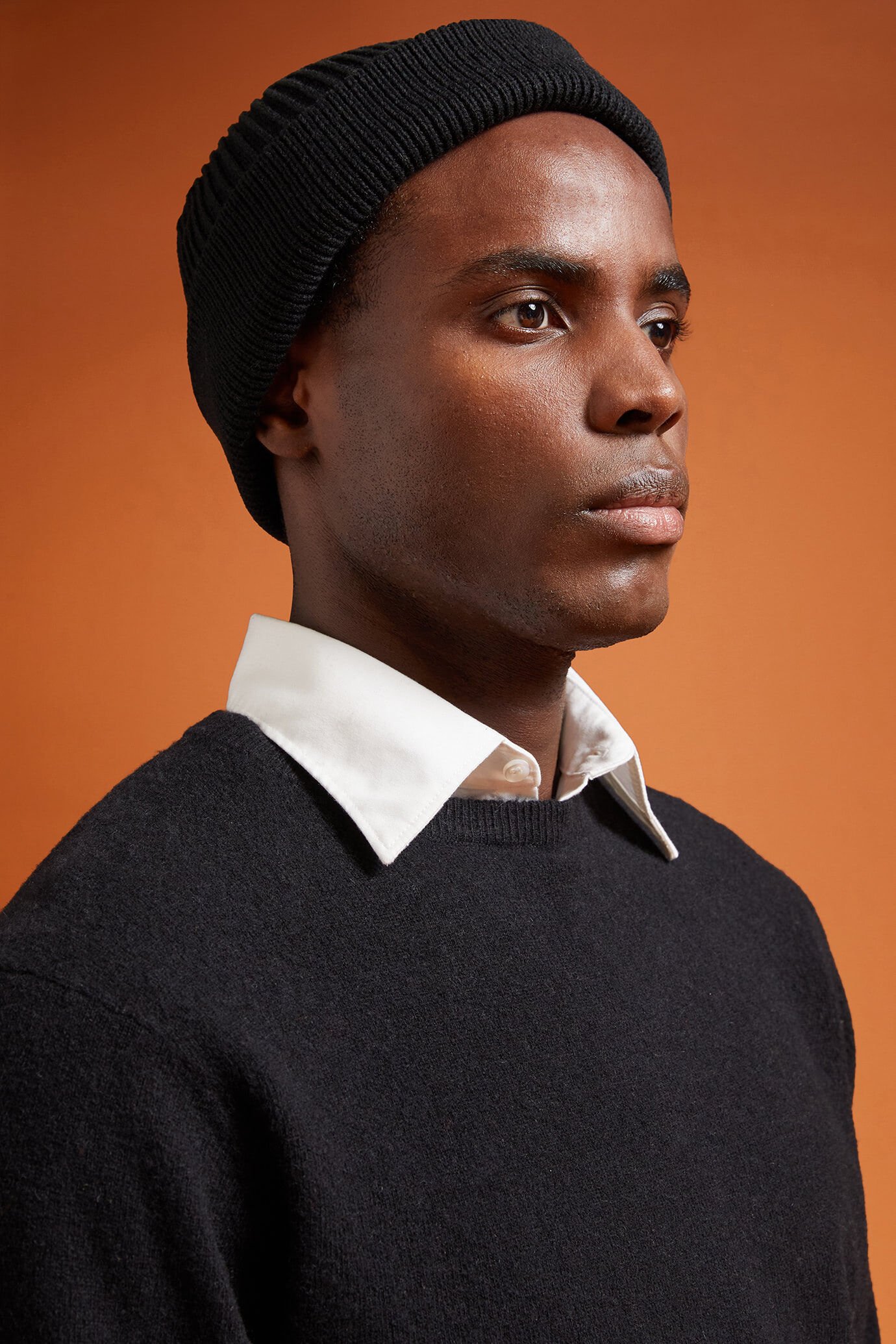 Bonnet en tricot côtelé pour homme image number 1