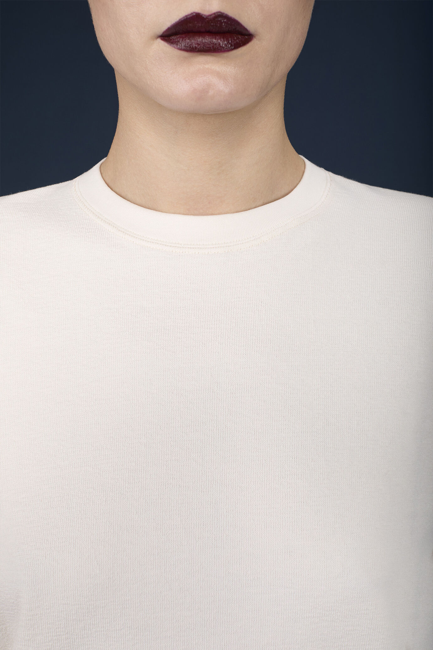 T-shirt donna oversized mezza manica girocollo in jersey image number 2