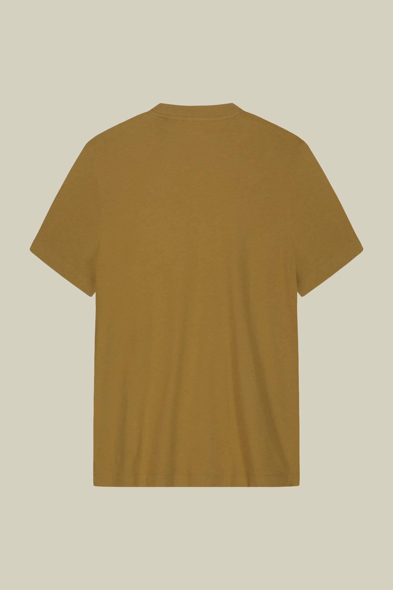 Men's T-shirt in 100% cotton jersey with slightly high neck image number 5