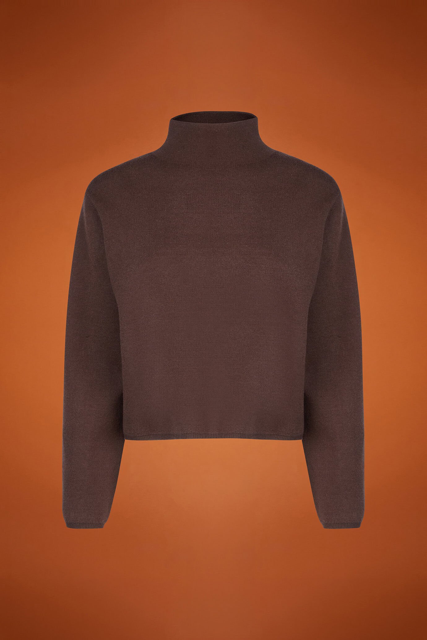 Langärmeliger Damen-Pullover mit Vulkankragen in normaler Passform image number 4