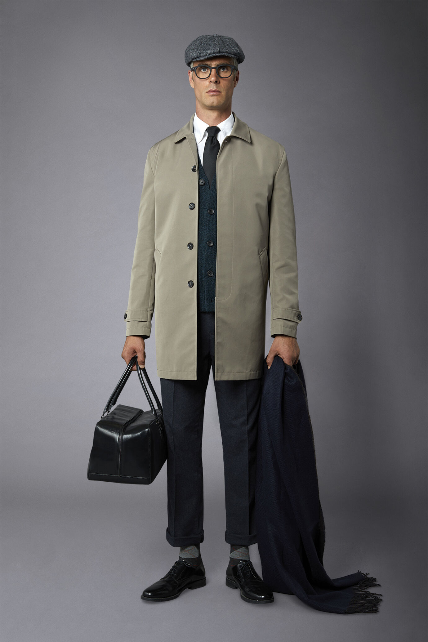 Men's tech raincoat image number 0