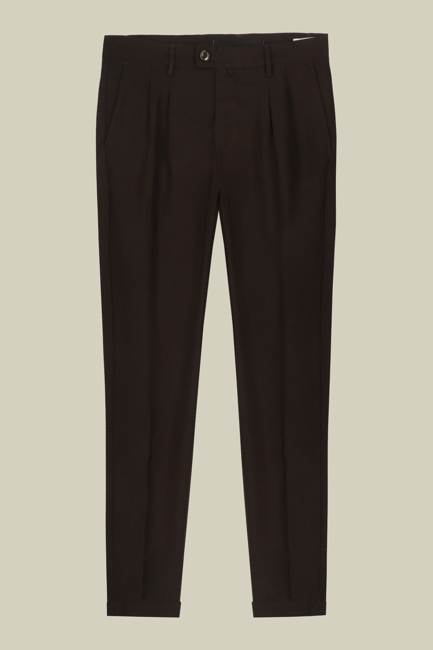 Pantaloni uomo con doppia pince image number 4