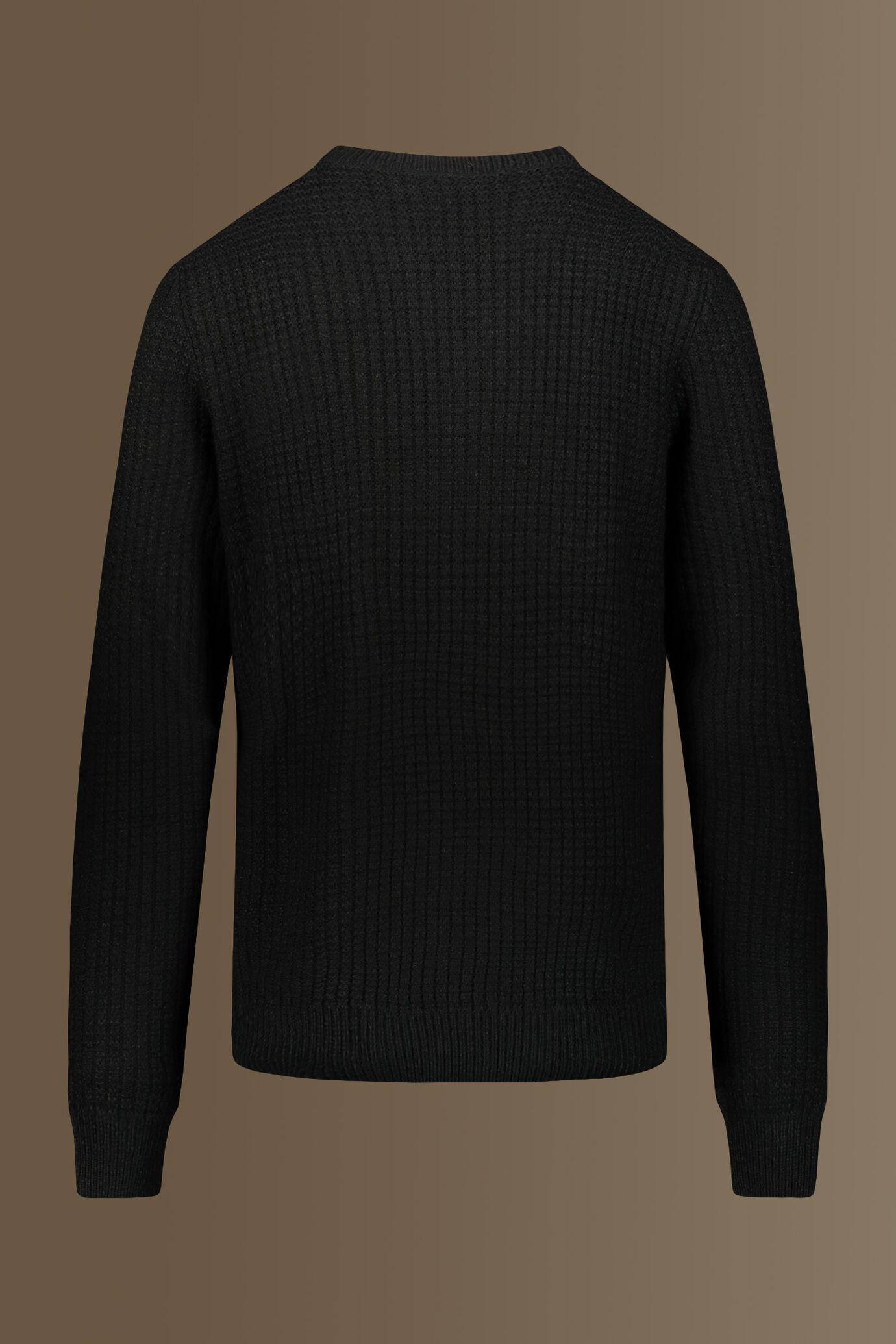 Maglia giro collo misto lana image number 1