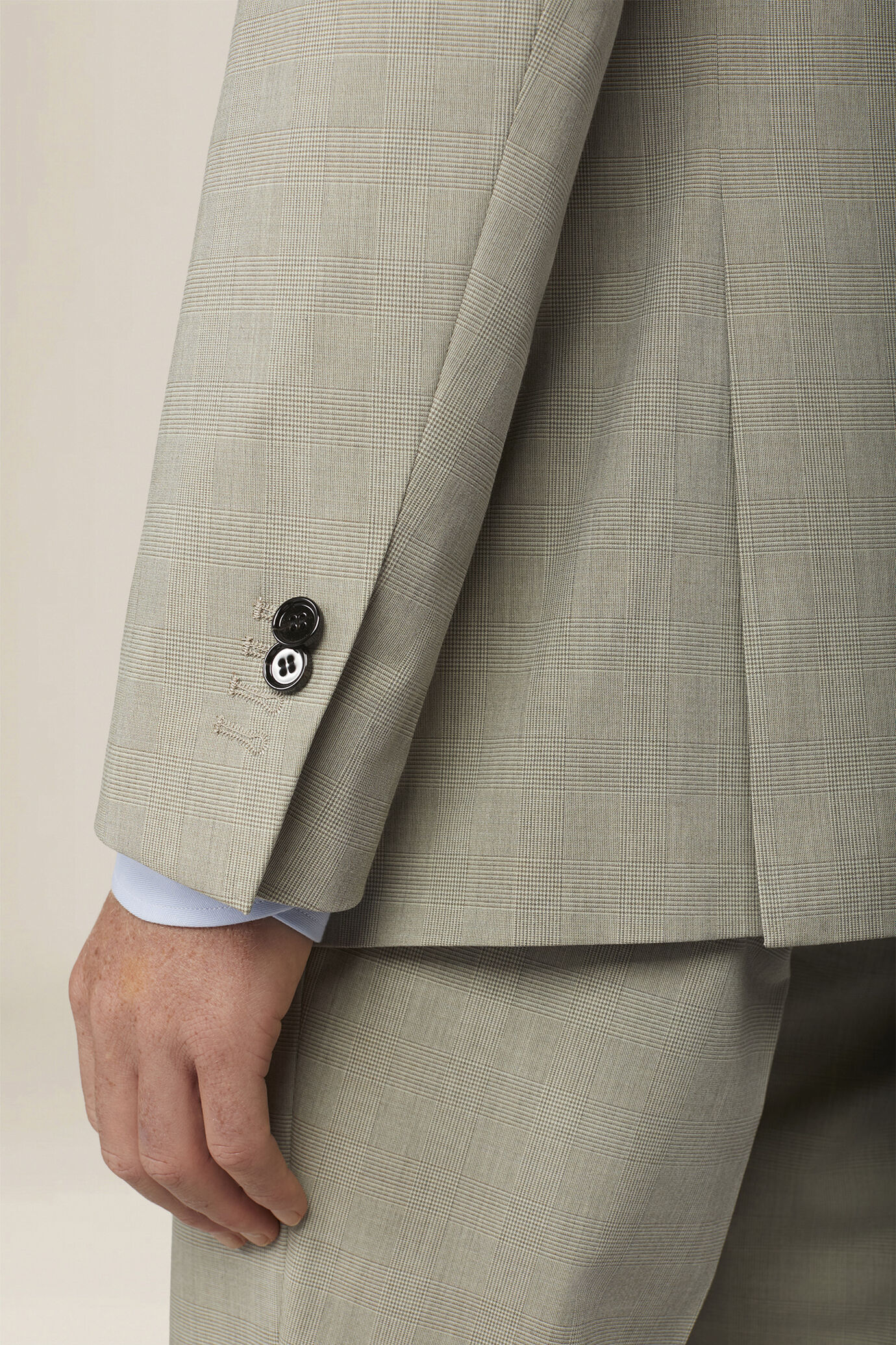 Abito uomo monopetto in principe di galles regular fit image number 3