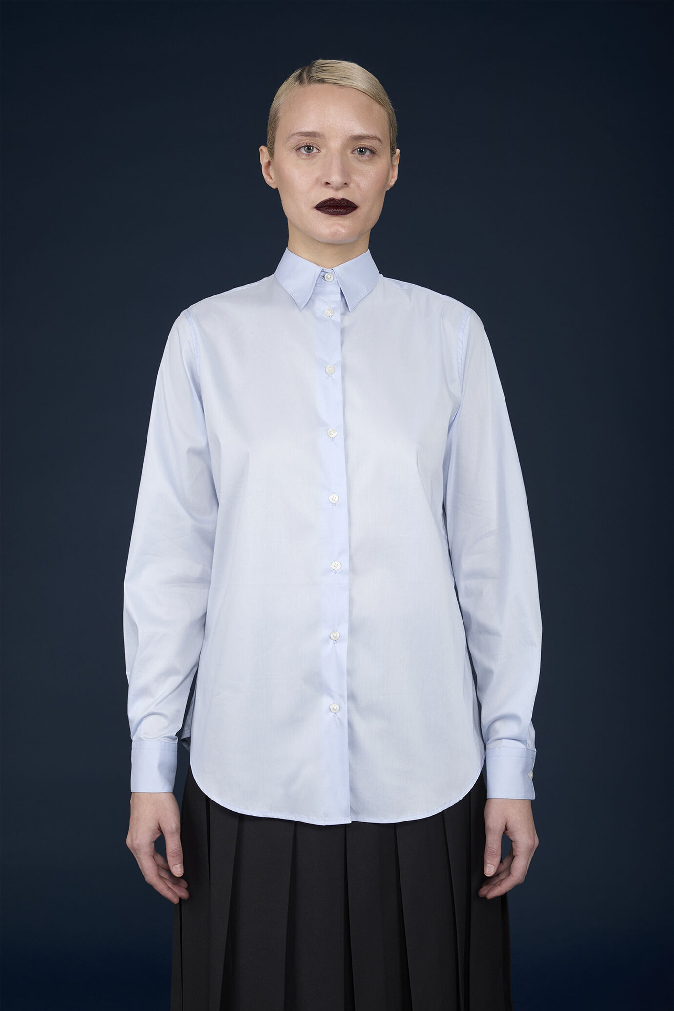 Klassisches, einfarbiges Damenhemd image number 0