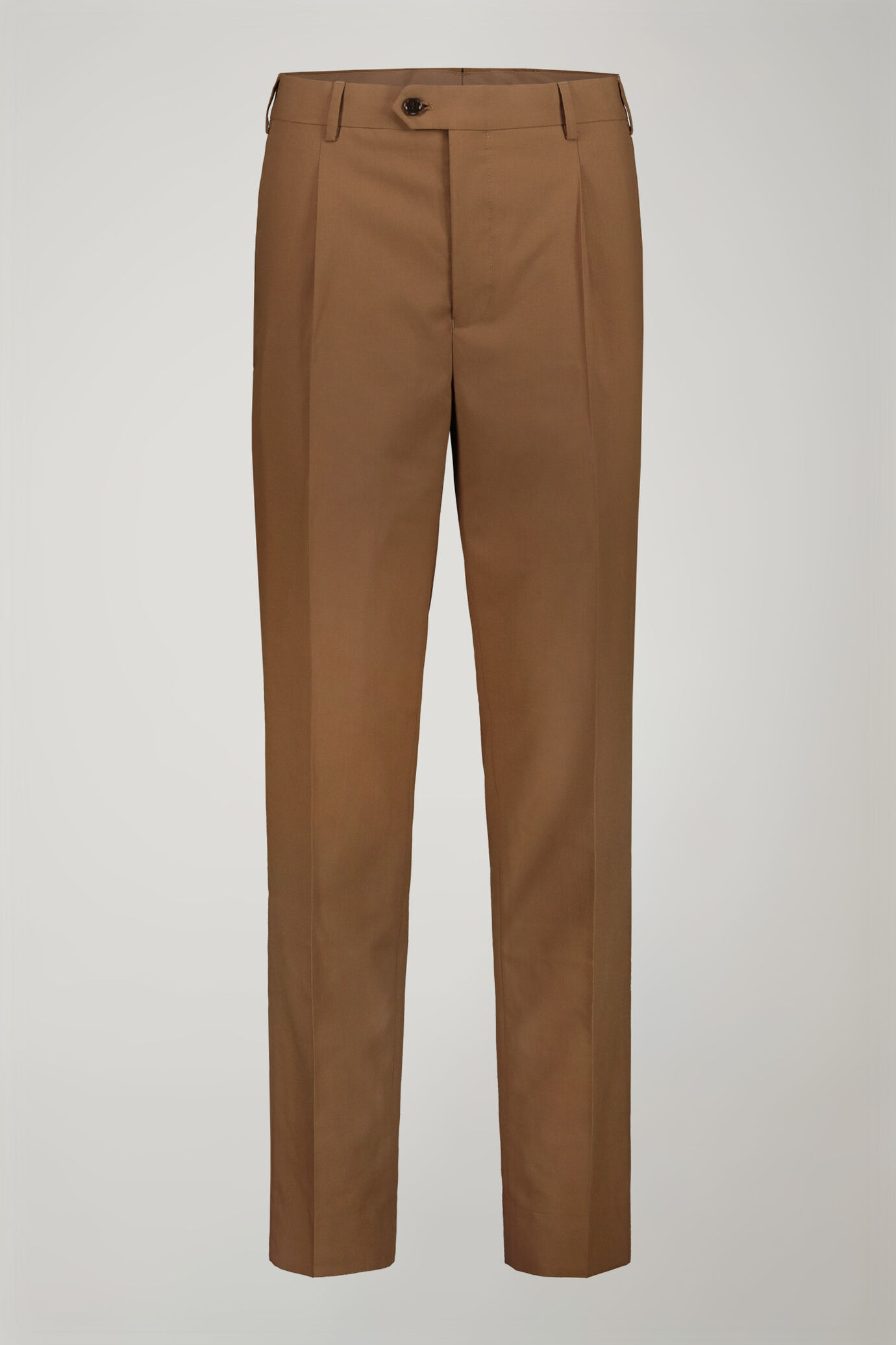 Costume homme &agrave; simple boutonnage avec revers en pointe tissu uni coupe r&eacute;guli&egrave;re image number 6