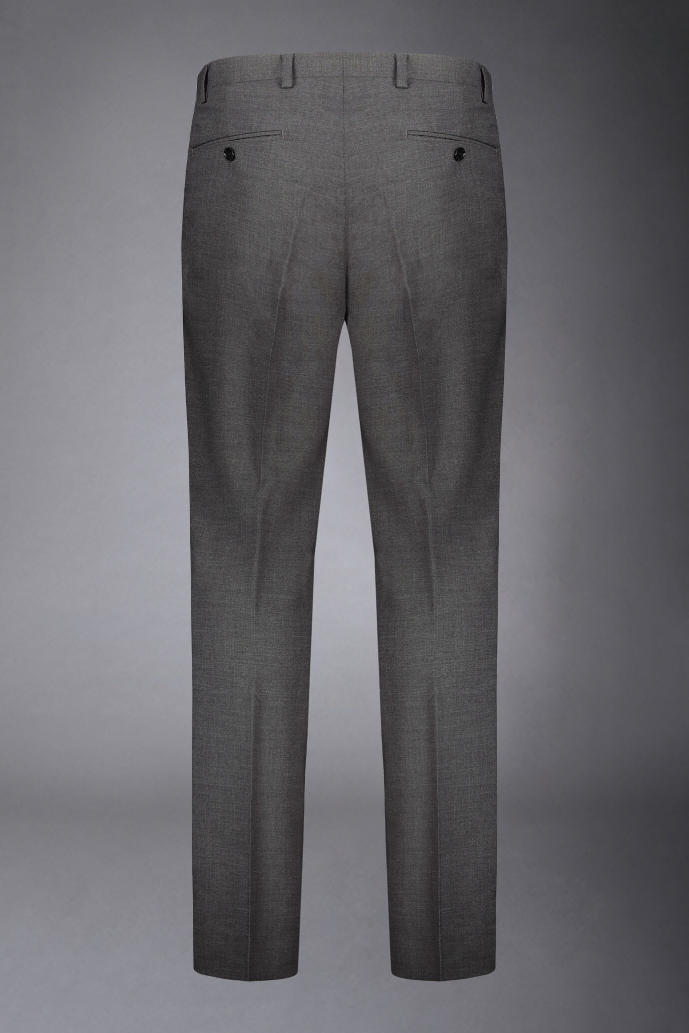 Costume croisé simple, coupe normale, tissu grisaille image number 8