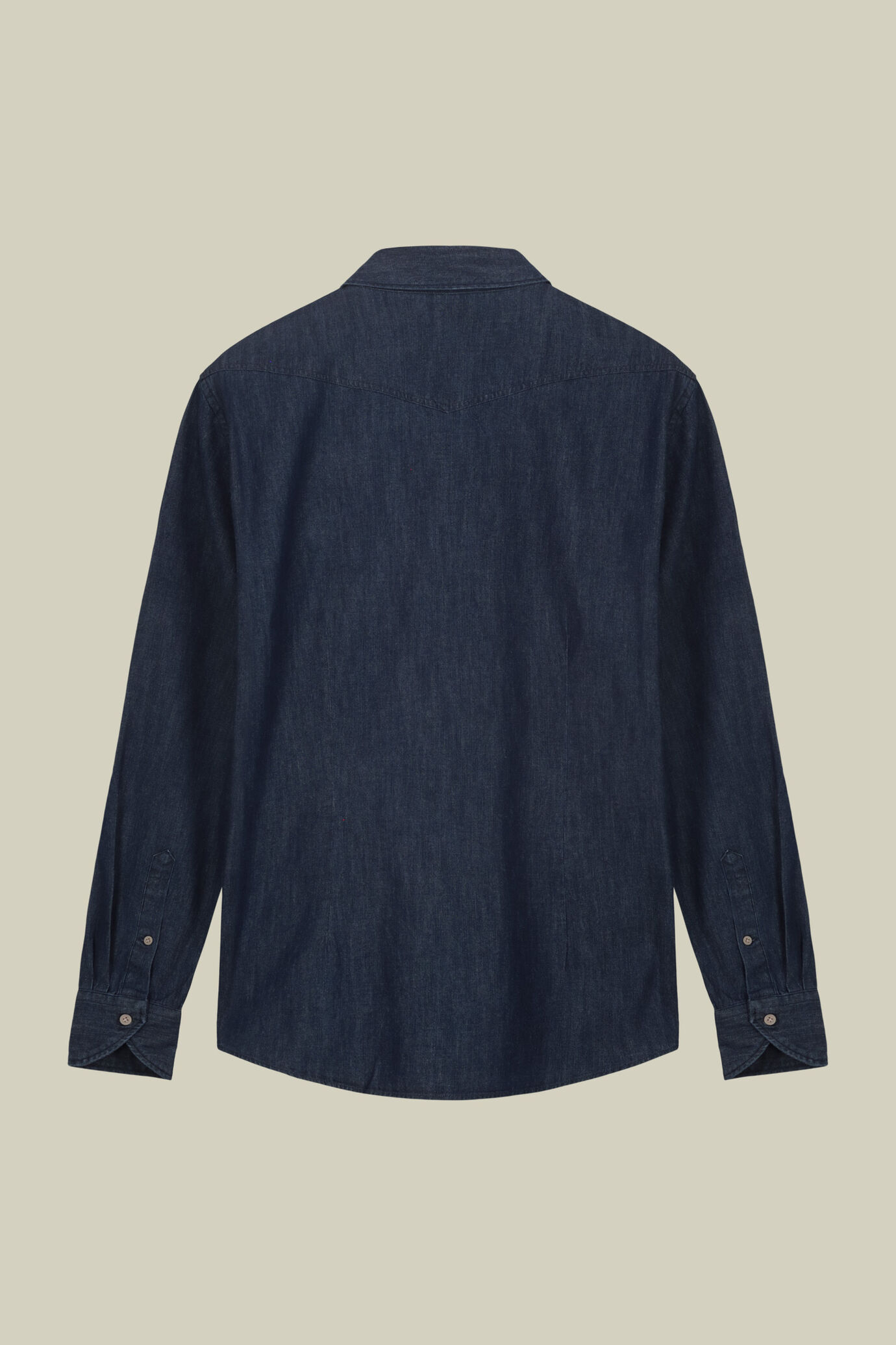 Lässiges Herrenhemd aus 100 % Baumwoll-Denim in Twill-Konstruktion image number 5