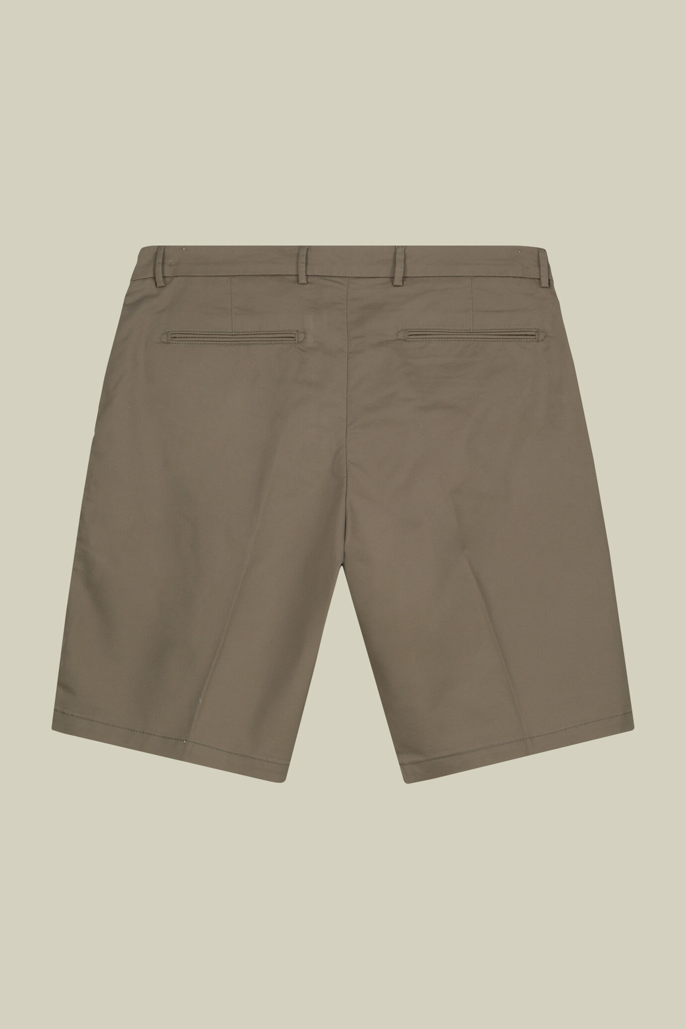 Leichte Twill Bermuda Shorts Sergio Coffee