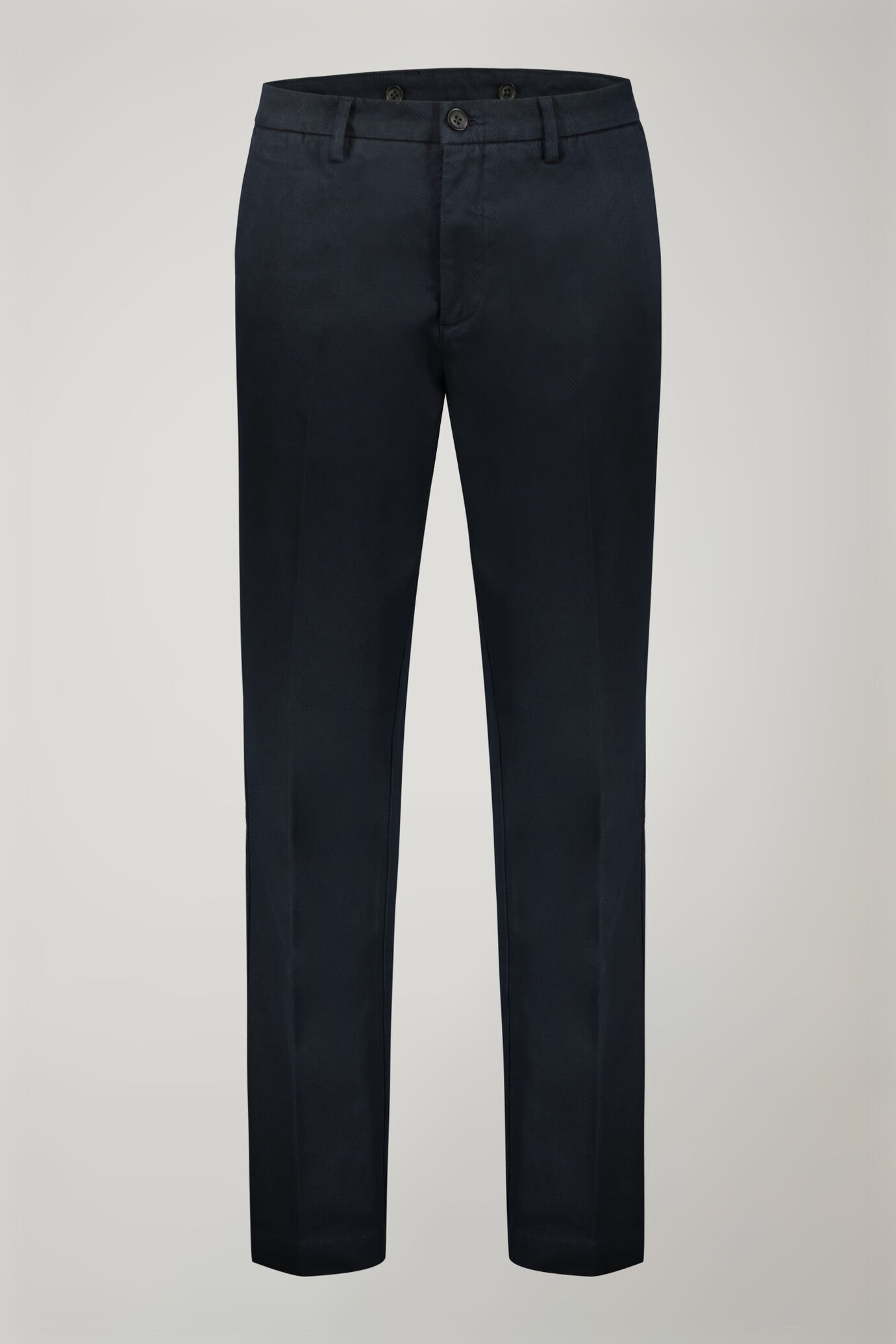 Men's chino pants cotton fabric hand wool cavalry twill image number 0