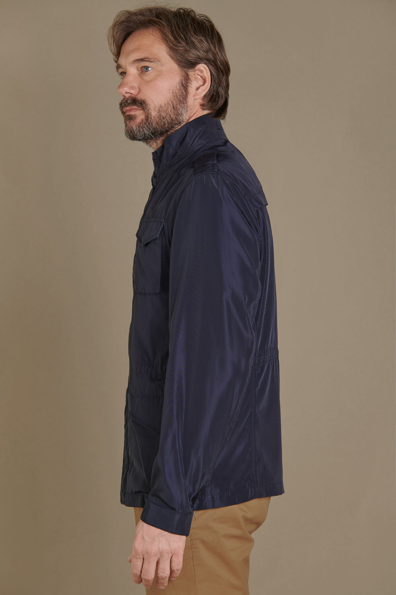 Ultralight and adjustable unlined field jacket image number 1