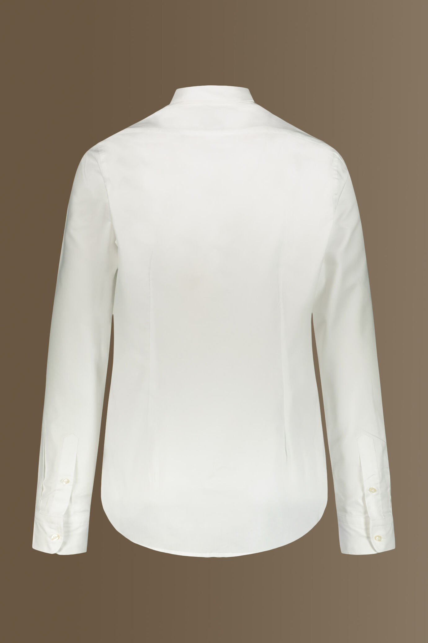 Camicia classica lavata uomo 100% cotone collo francese tessuto pinpoint image number 5
