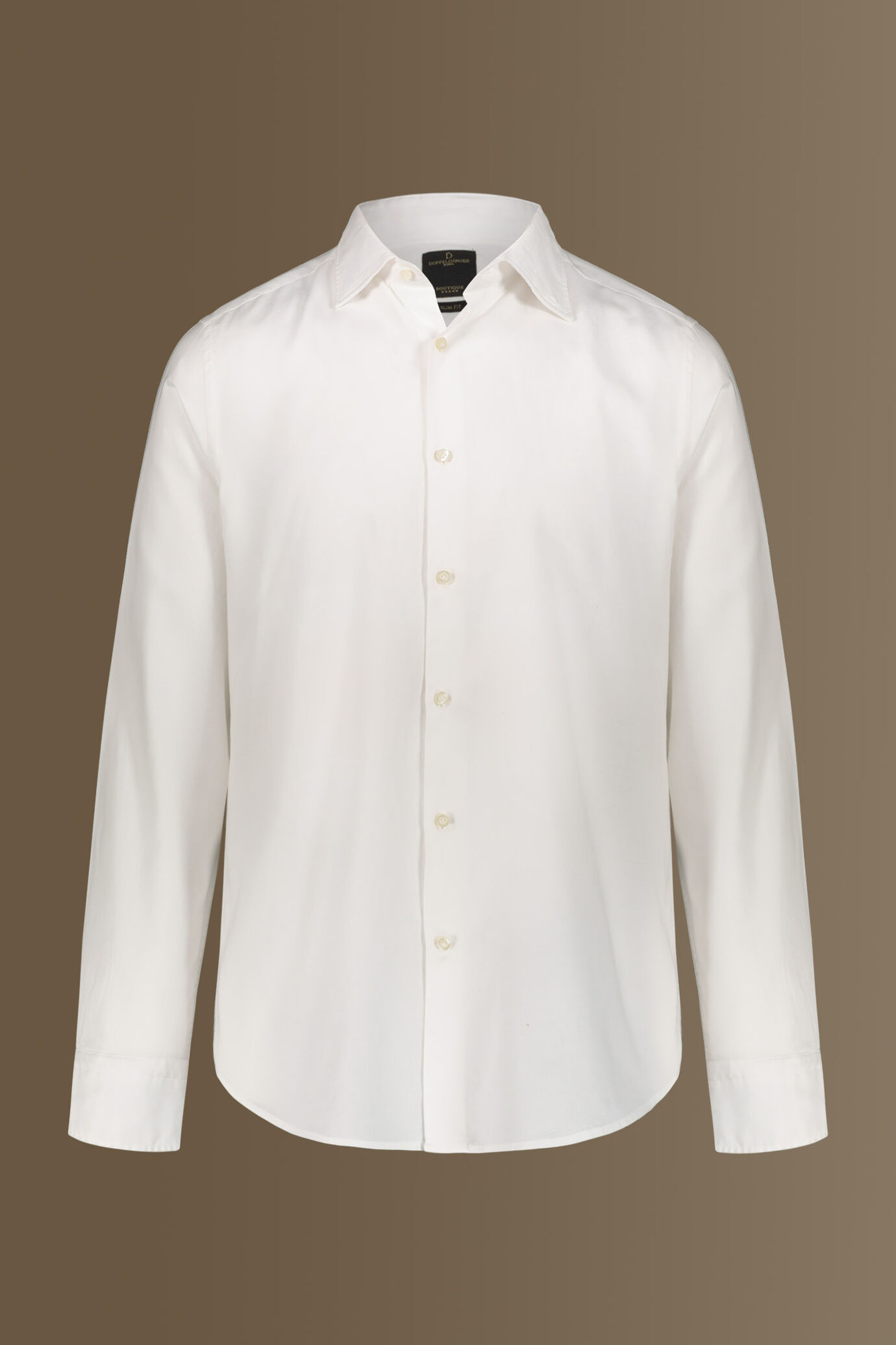 Camicia classica lavata uomo 100% cotone collo francese superlight oxford image number 4