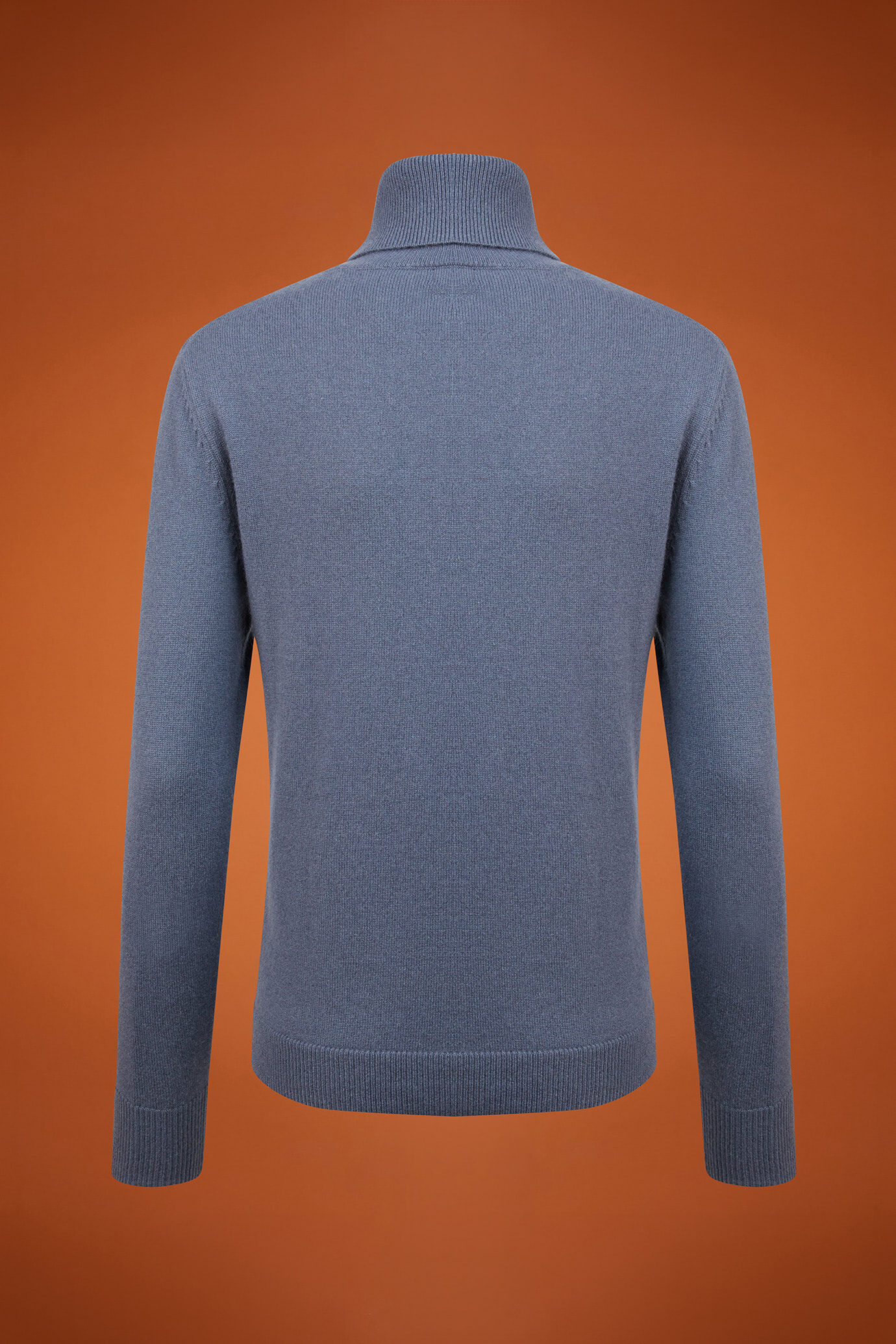 Pull à col roulé pour femme, 100% cachemire, coupe classique image number 6