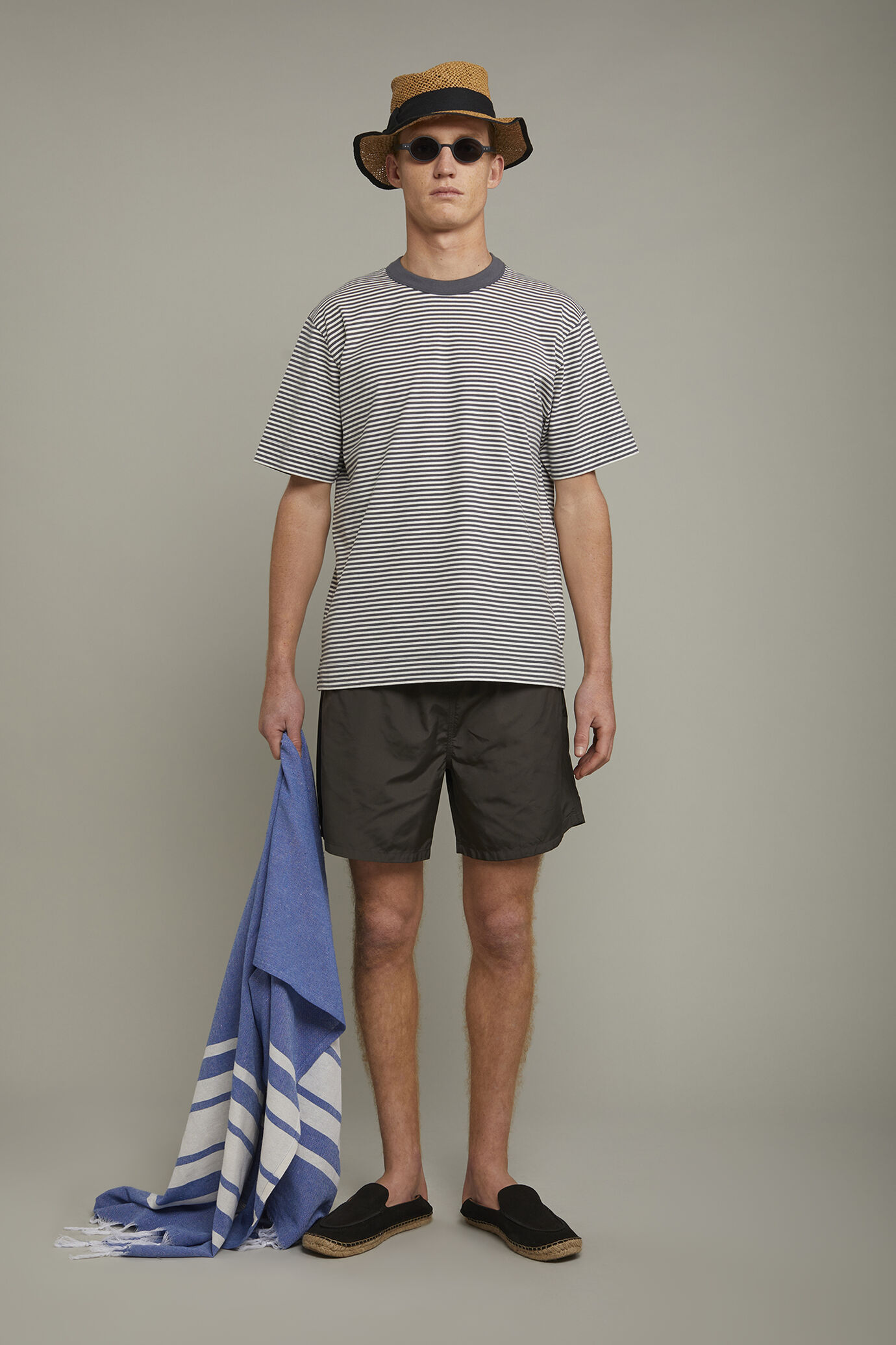 Costume da mare uomo tinta unita image number 0