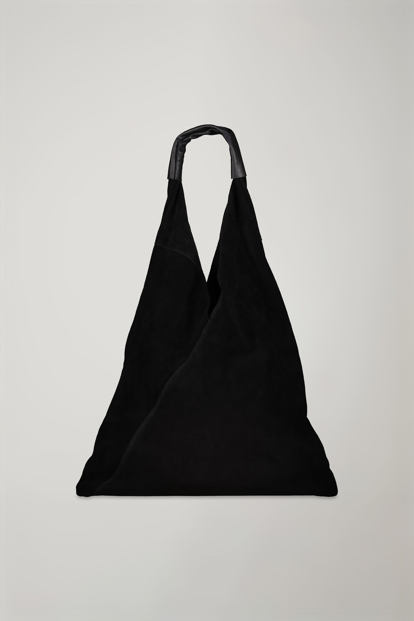 Women’s shoulder bag 100% genuine suede image number 0