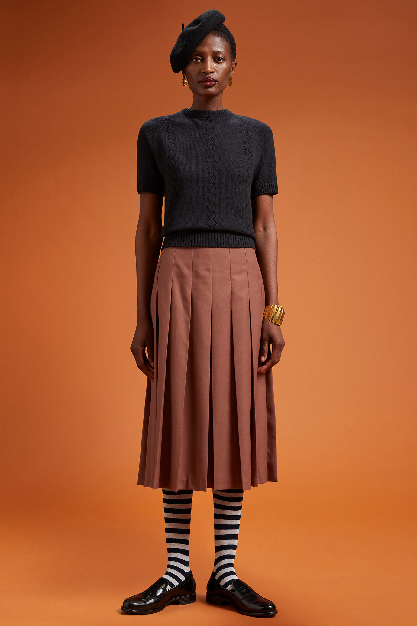 Women's half-sleeve crew neck jumper in a regular fit image number 1