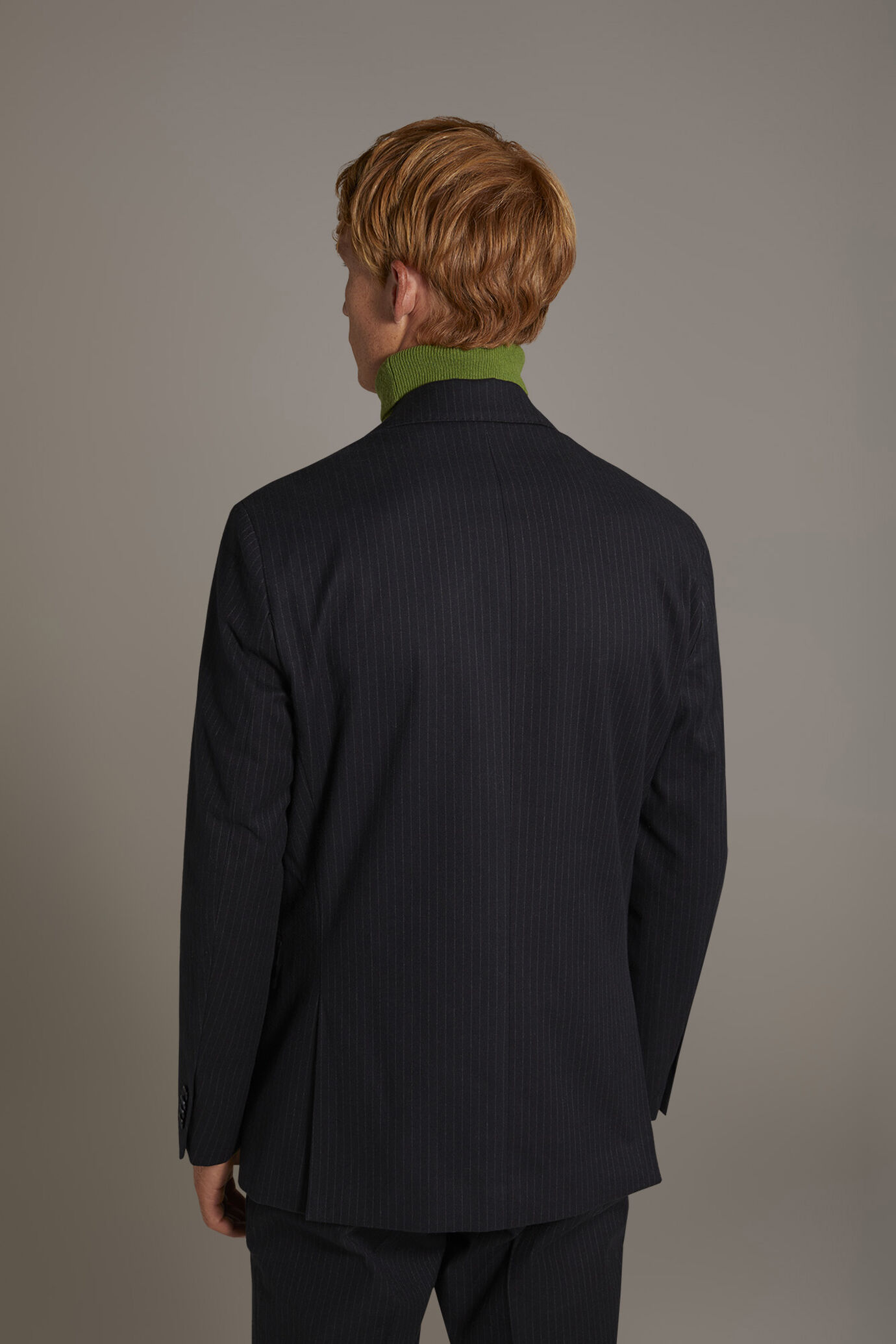 Single-breasted jacket with flap pocket image number 4