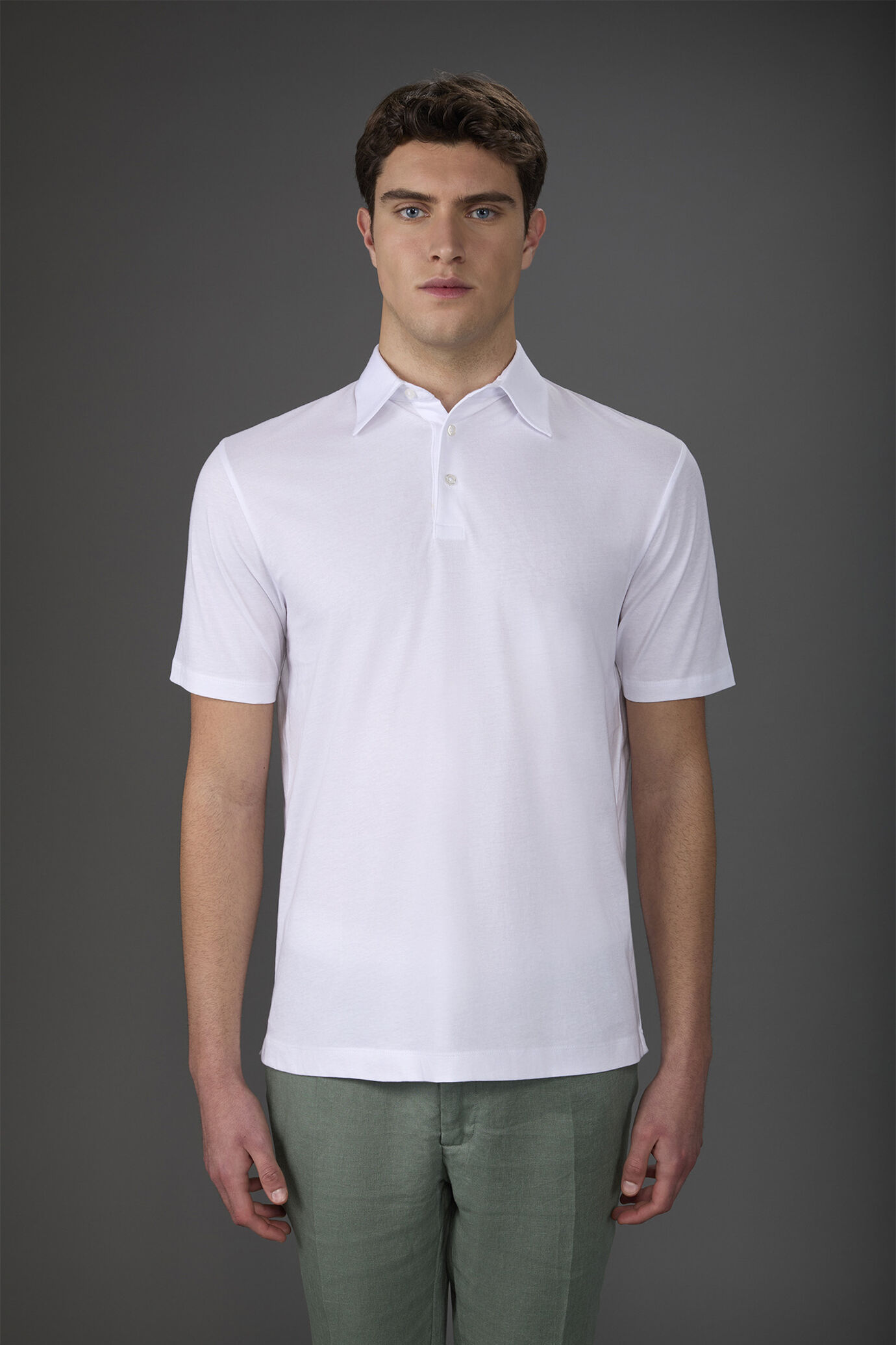 Kurzarm-Poloshirt für Herren aus 100% Bio-Baumwolle image number 0