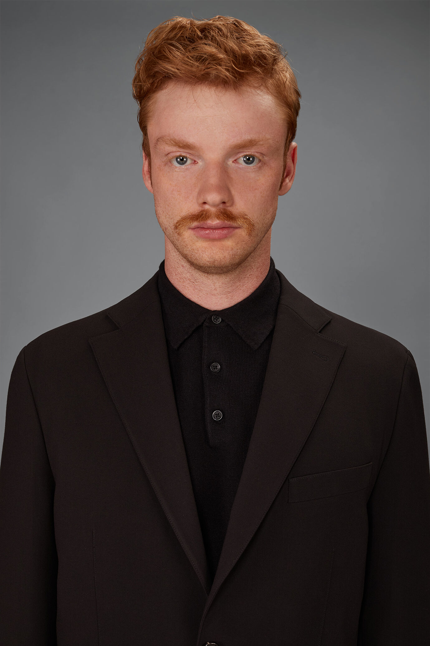 Men&rsquo;s unlined Single-Breasted jersey jacket regular fit image number 2
