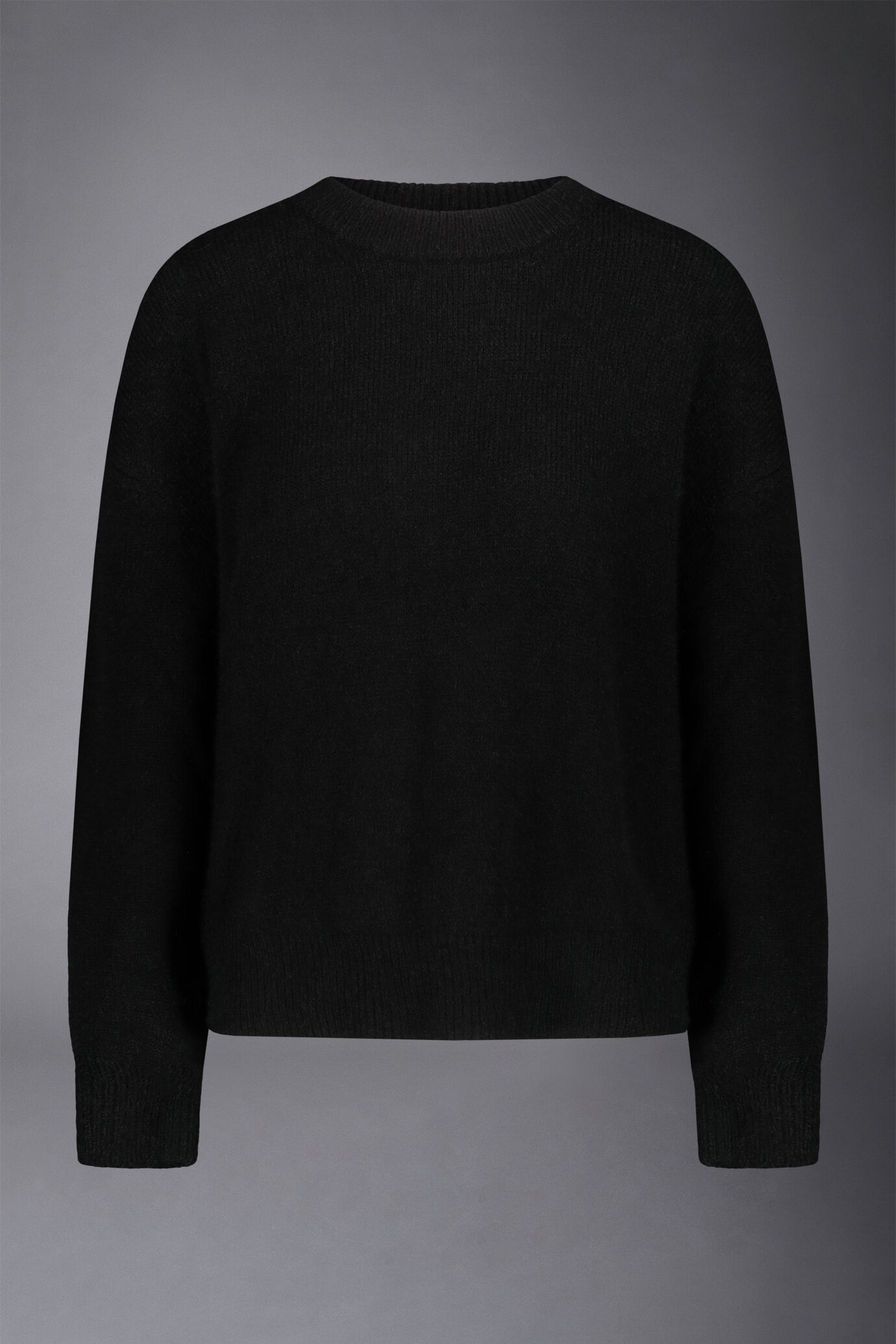Women's wool-blend crew-neck sweater image number 4