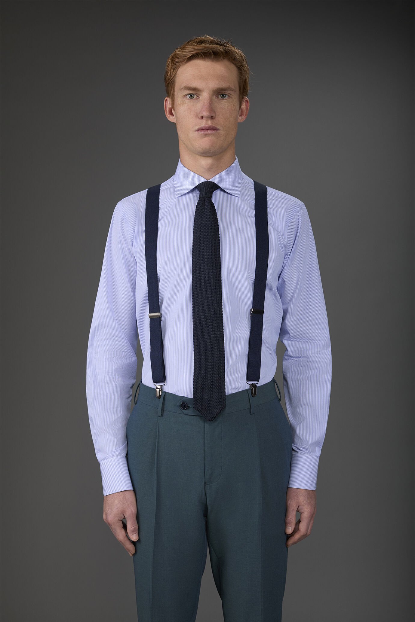 Single-colour men's elastic braces
