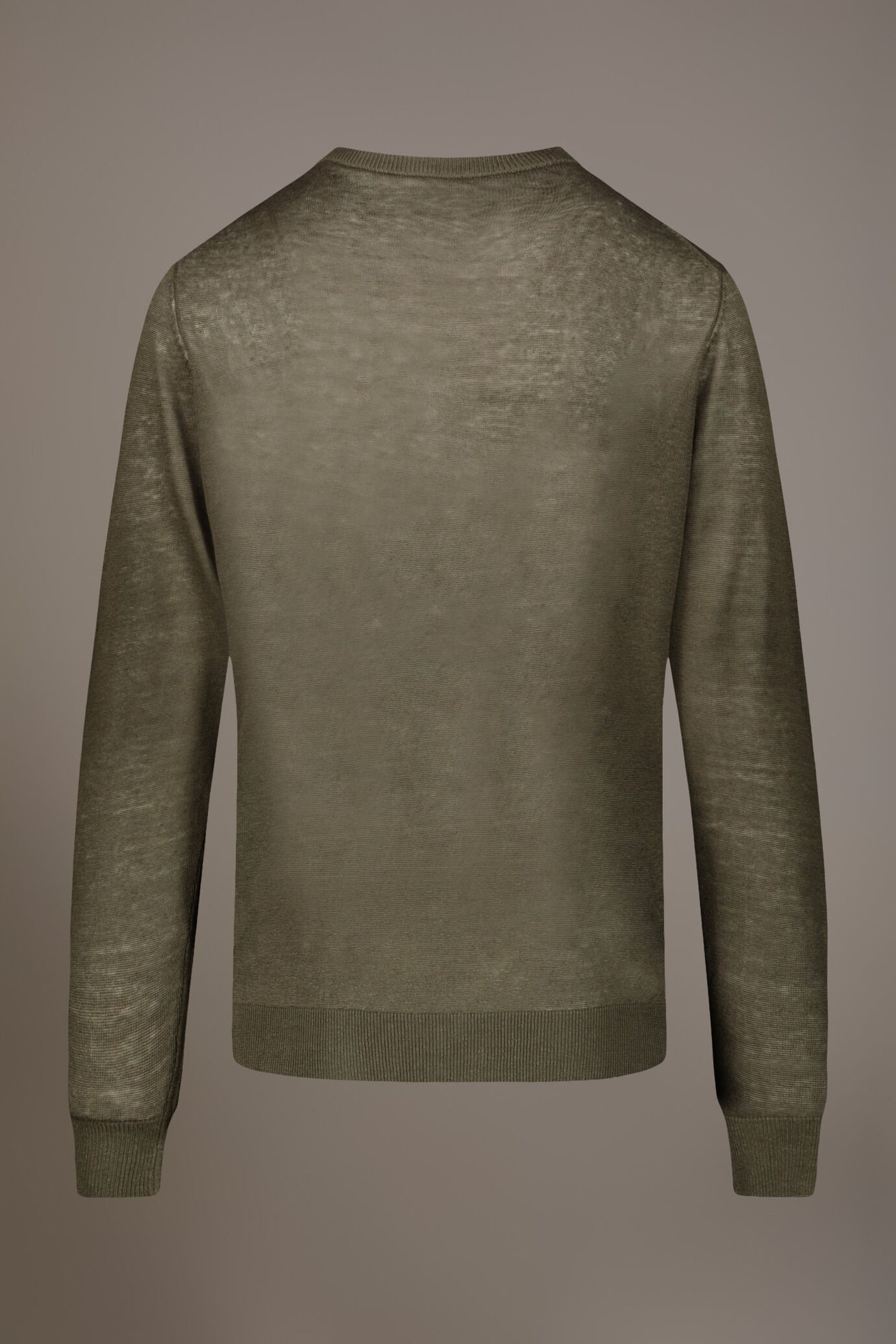 Pullover mit Rundhalsausschnitt 100% Leinen image number 5