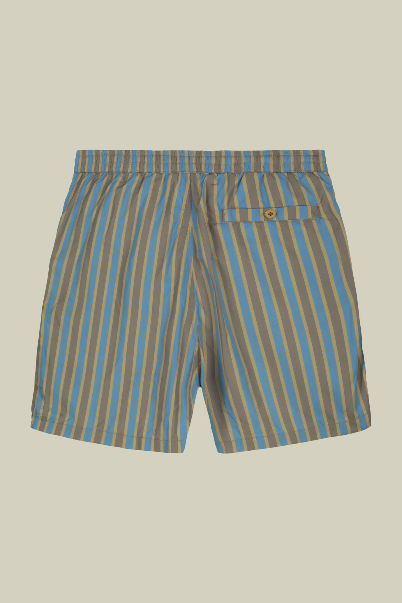 Men's swimwear with vertical striped pattern image number 5