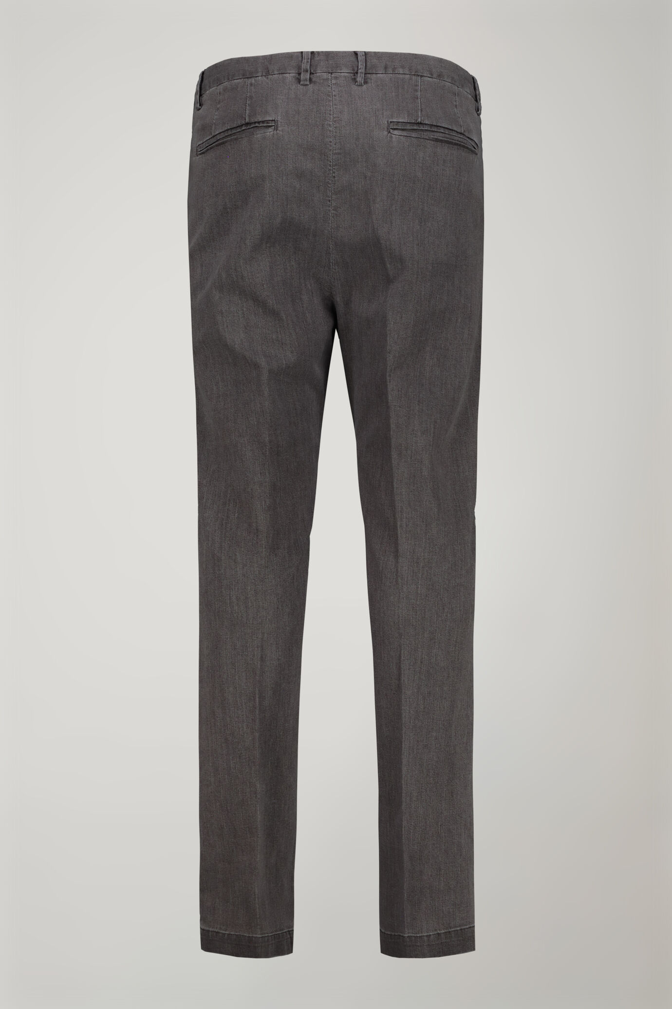 Men's classic chambray regular fit trousers image number 5