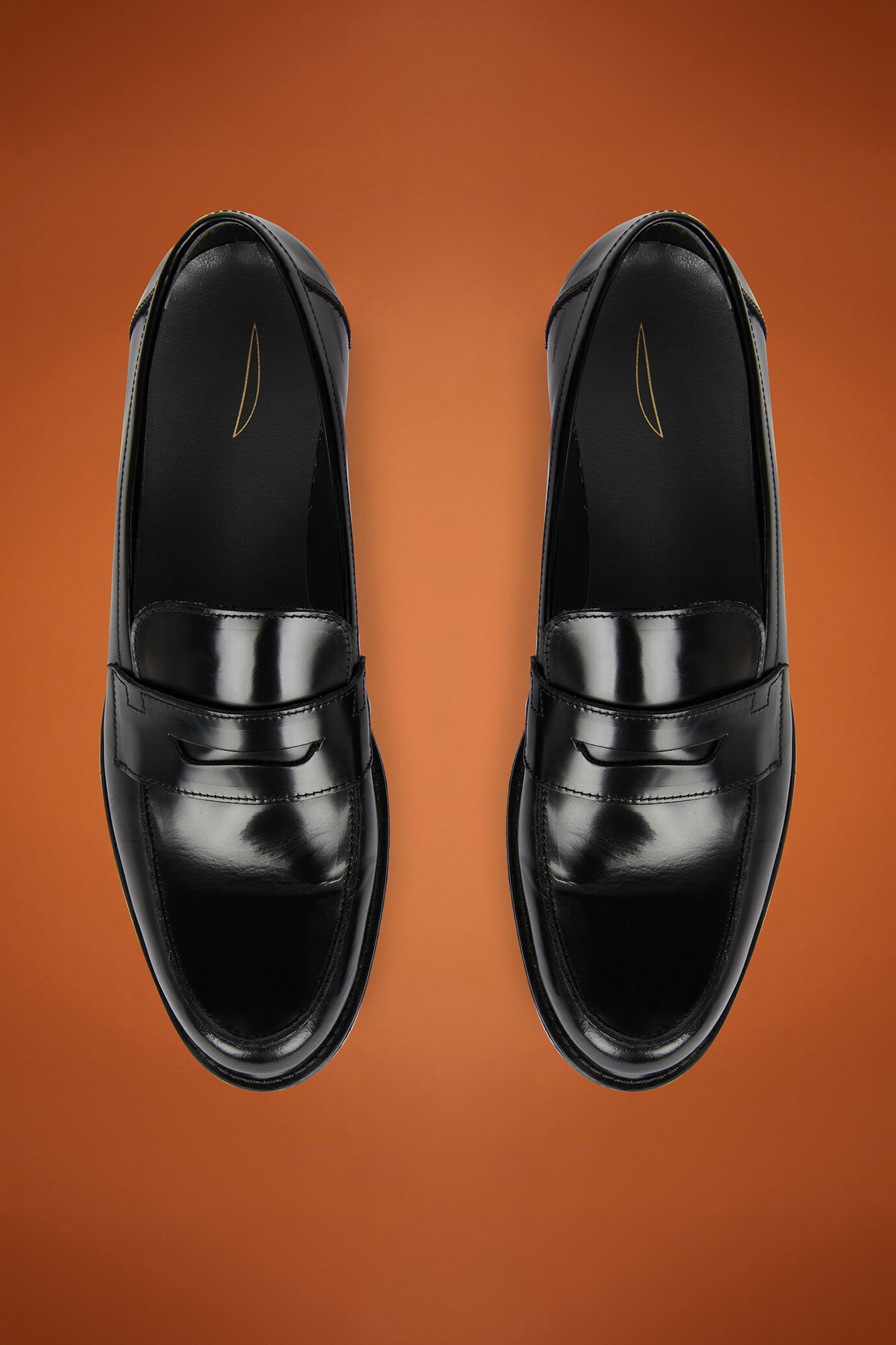 Women's classic loafers in 100% genuine leather with rubber soles image number 3