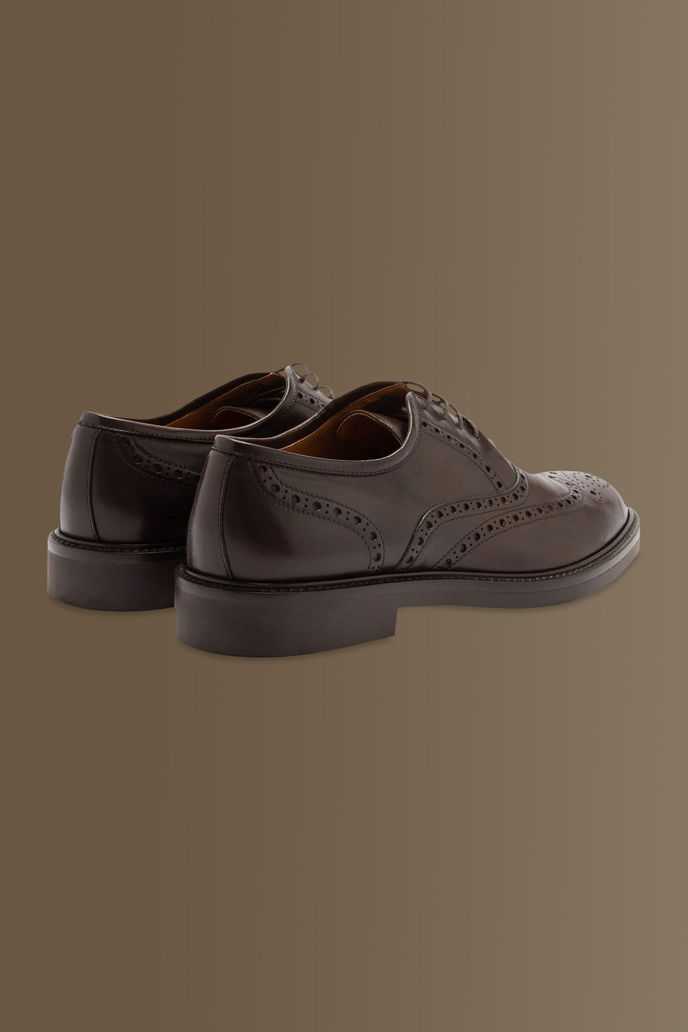 Scarpa uomo oxford Brouge 100% pelle image number 3