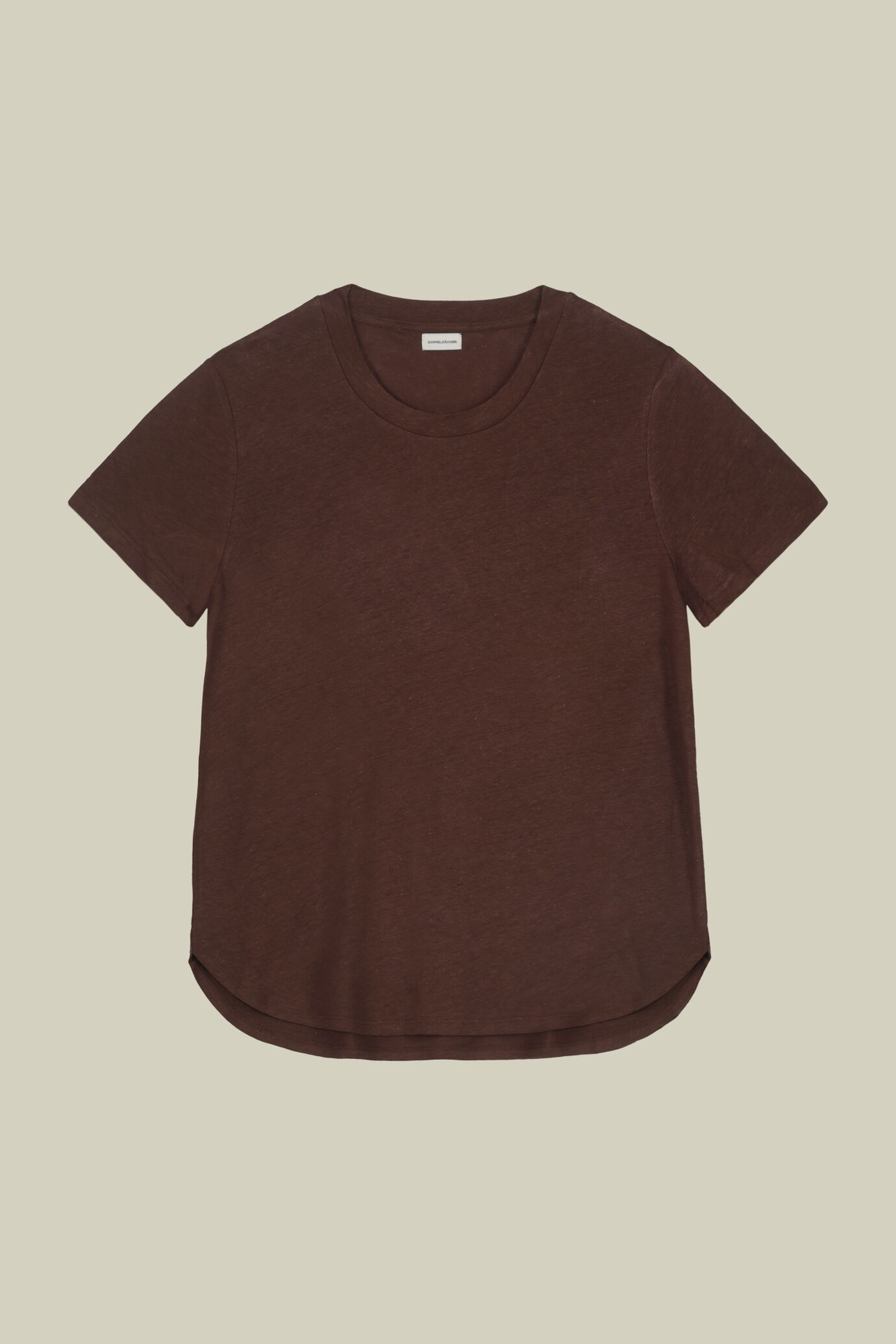 Women's half-sleeve crew-neck T-shirt image number 4