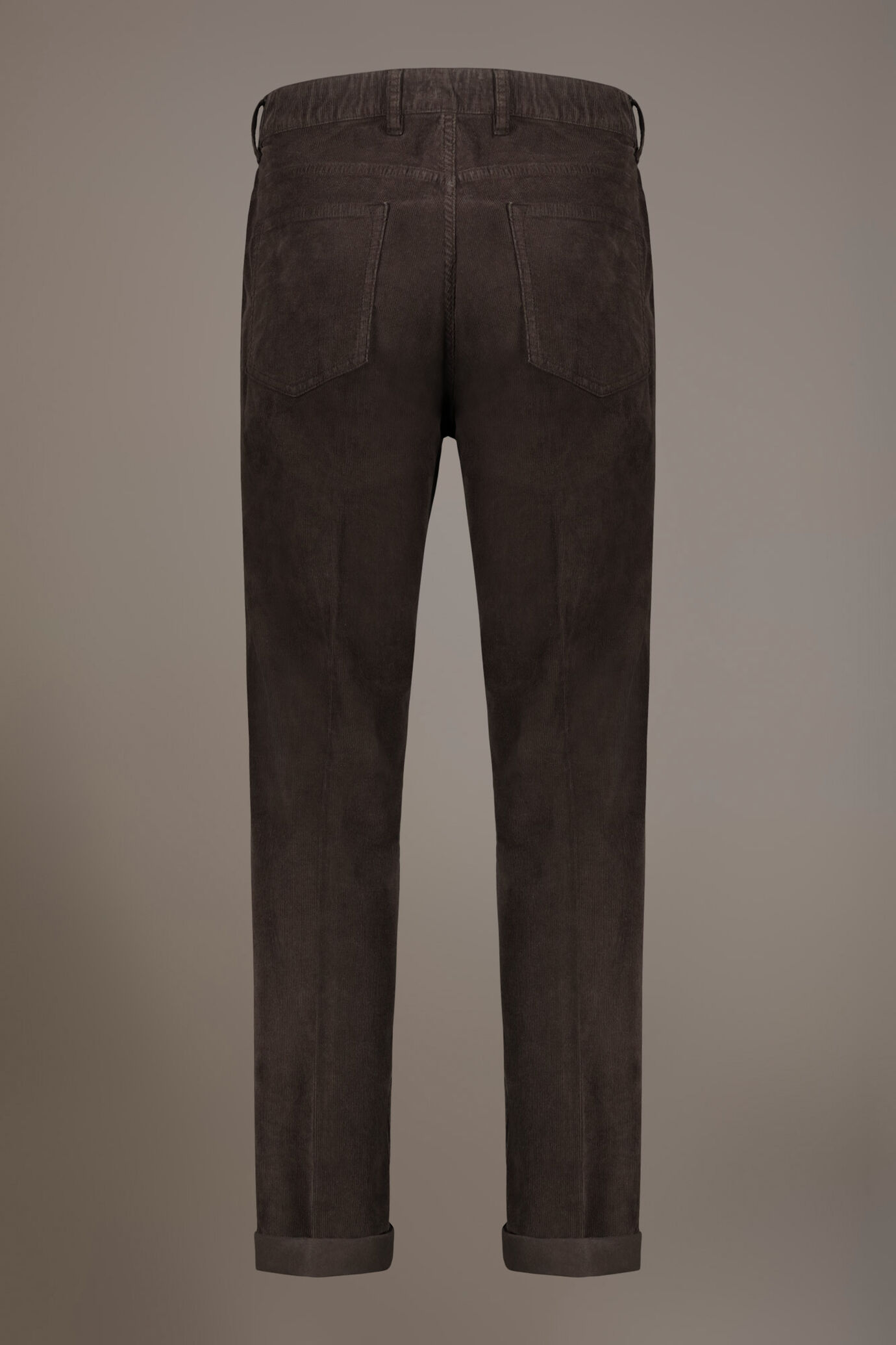 Pantalone 5 tasche regular fit tessuto velluto a coste image number 6