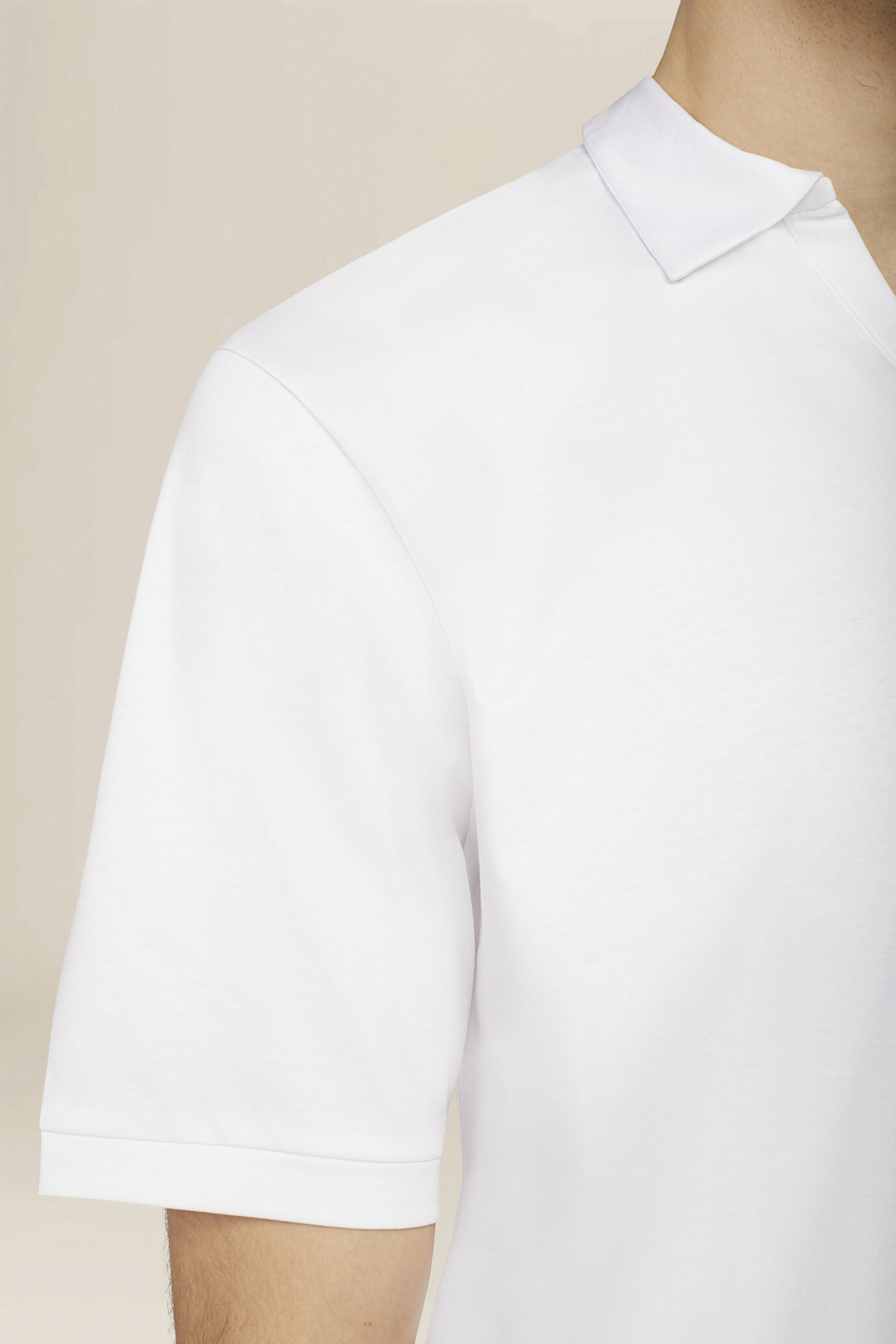 Men's polo shirt with Derby collar in 100% cotton, regular fit image number 2