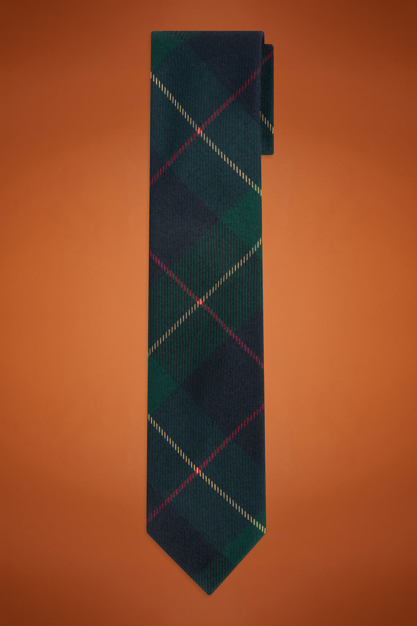 Cravatta uomo fantasia tartan image number 0