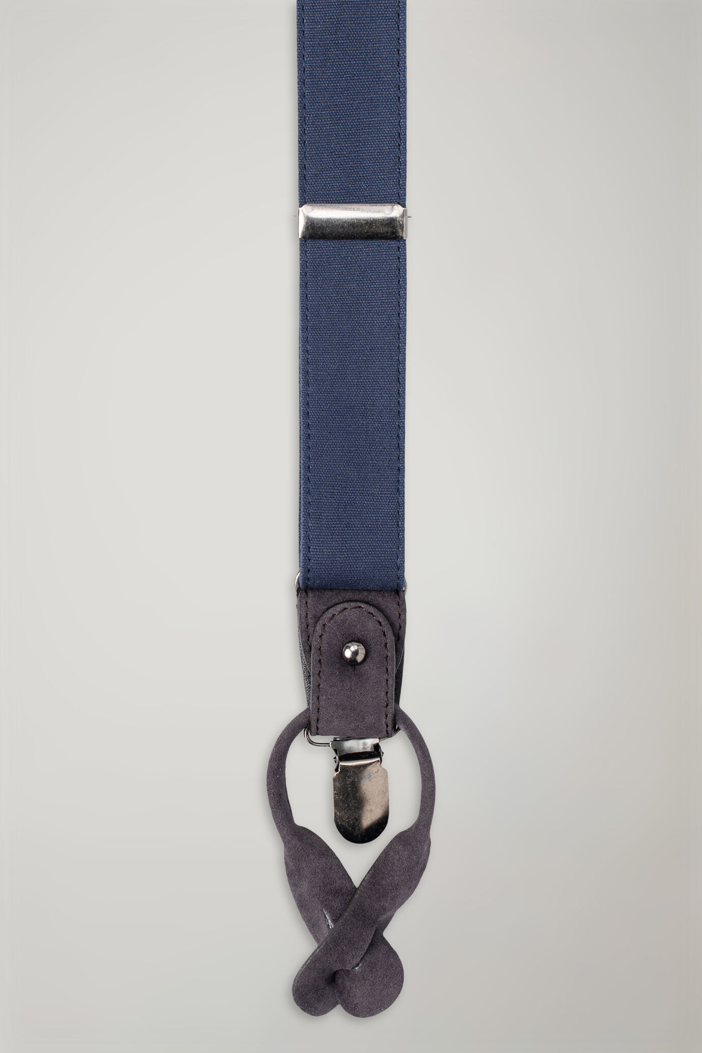 Men's canvas suspenders solid color image number 0